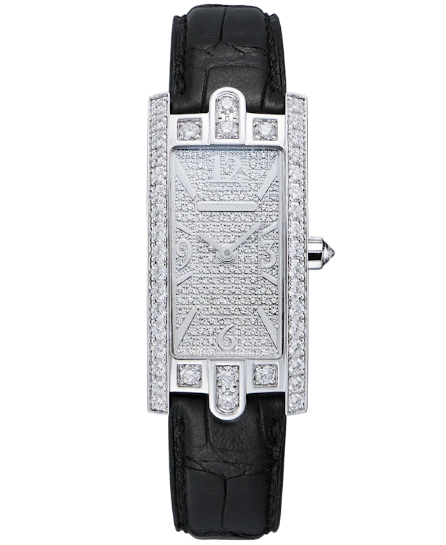 Harry Winston Avenue 18K White Gold & Diamonds Ladies Watch