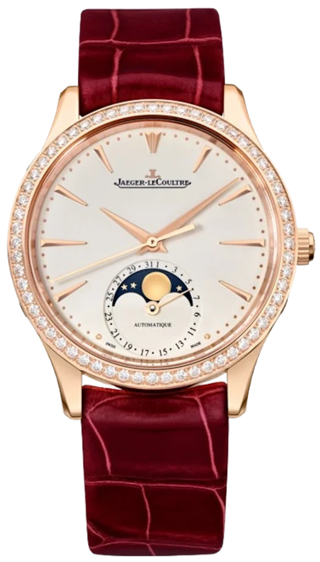 Jaeger-LeCoultre Master Ultra Thin Moon 18K Rose Gold Women’s Watch