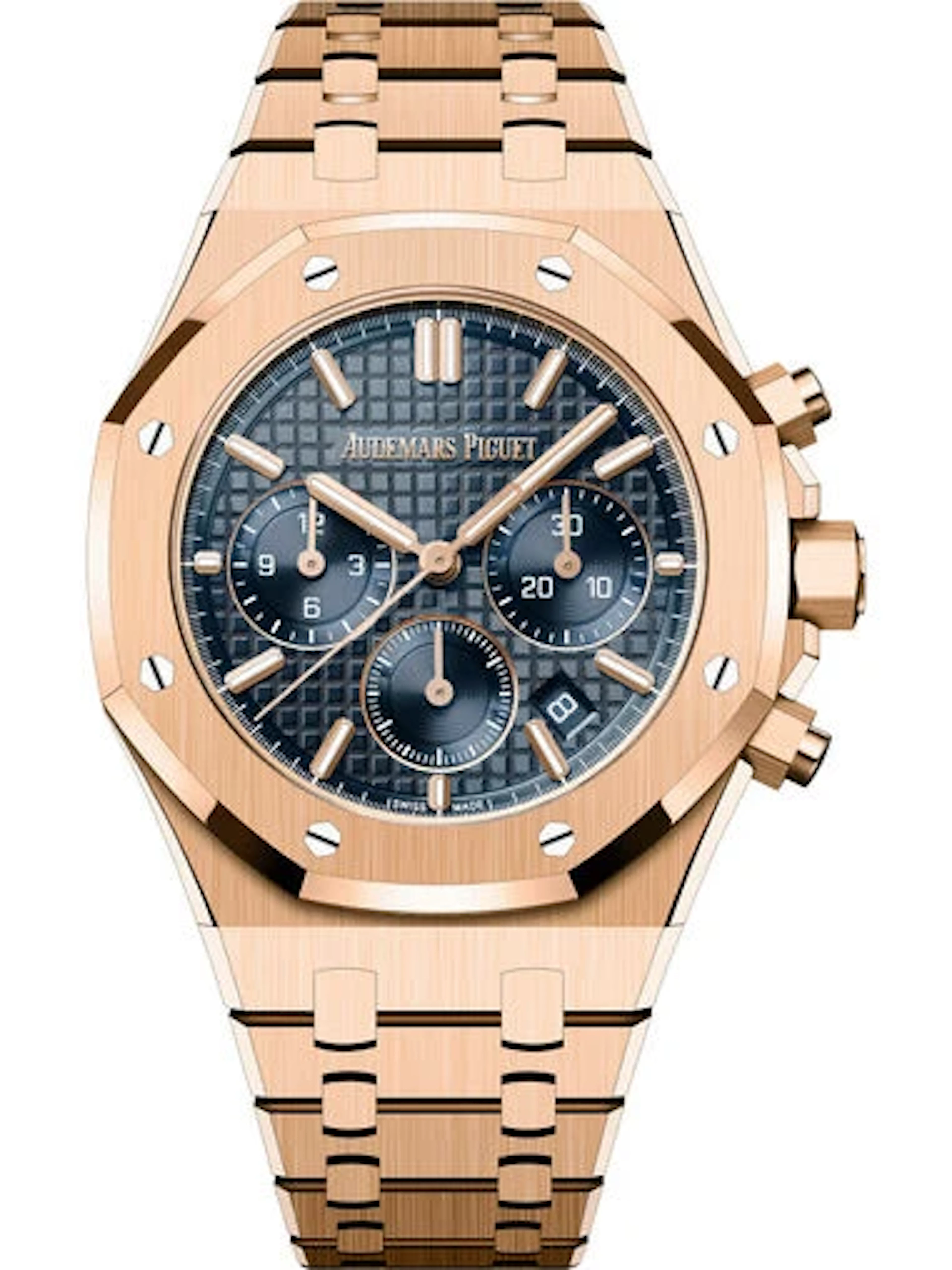 Audemars Piguet Royal Oak Selfwinding Chronograph 18K Rose Gold Men's Watch