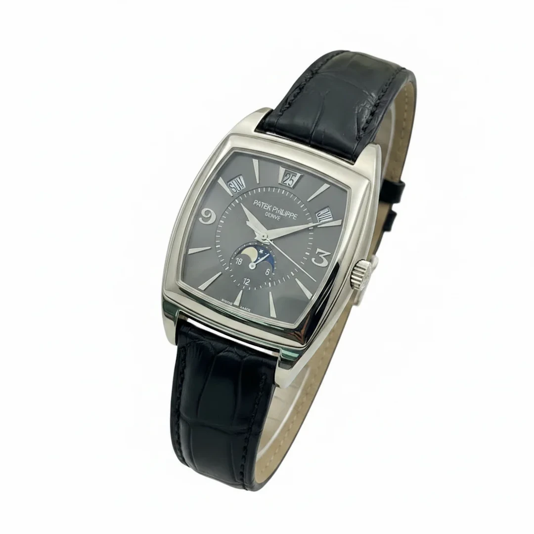 Patek Philippe Gondolo Annual Calendar 18k White Gold Men's Watch