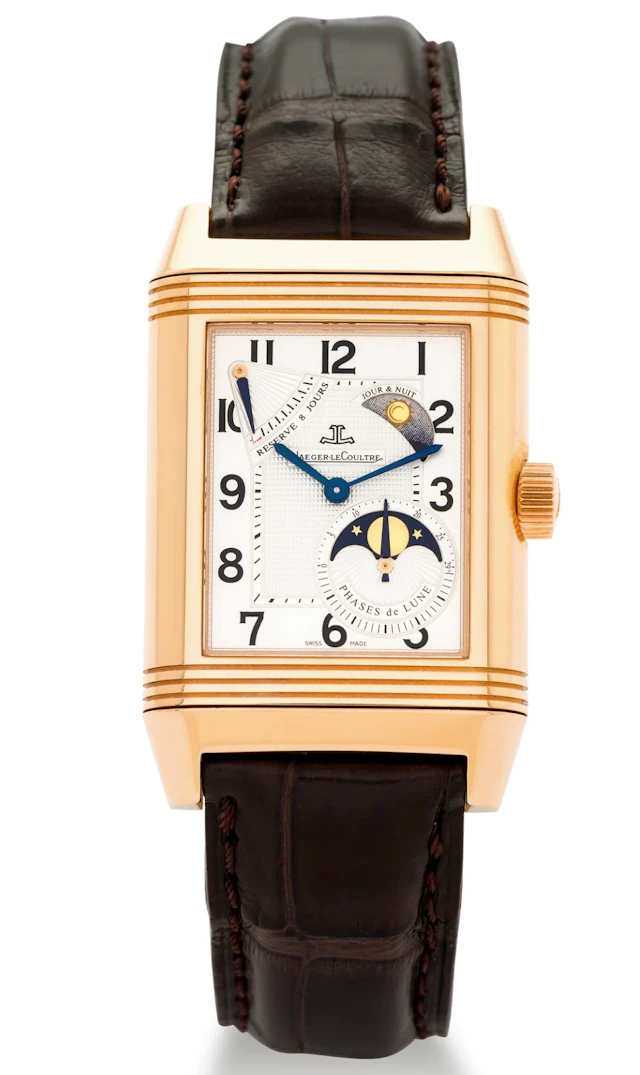 Jaeger-LeCoultre Reverso 18K Rose Gold Men's Watch. Vip lombart