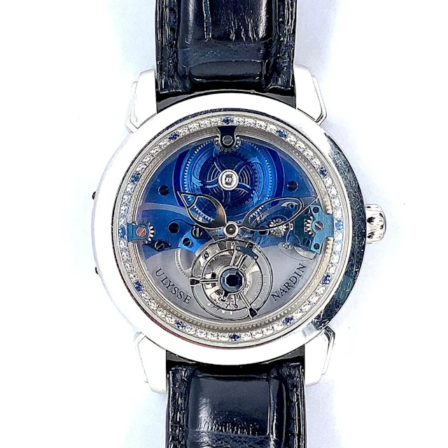 Ulysse Nardin Royal Blue Tourbillon Platinum Limited Edition Men's Watch