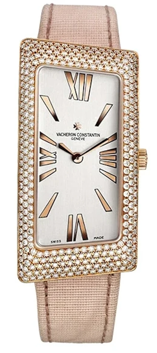 Vacheron Constantin 1972 18K Rose Gold & Diamonds Lady's Watch