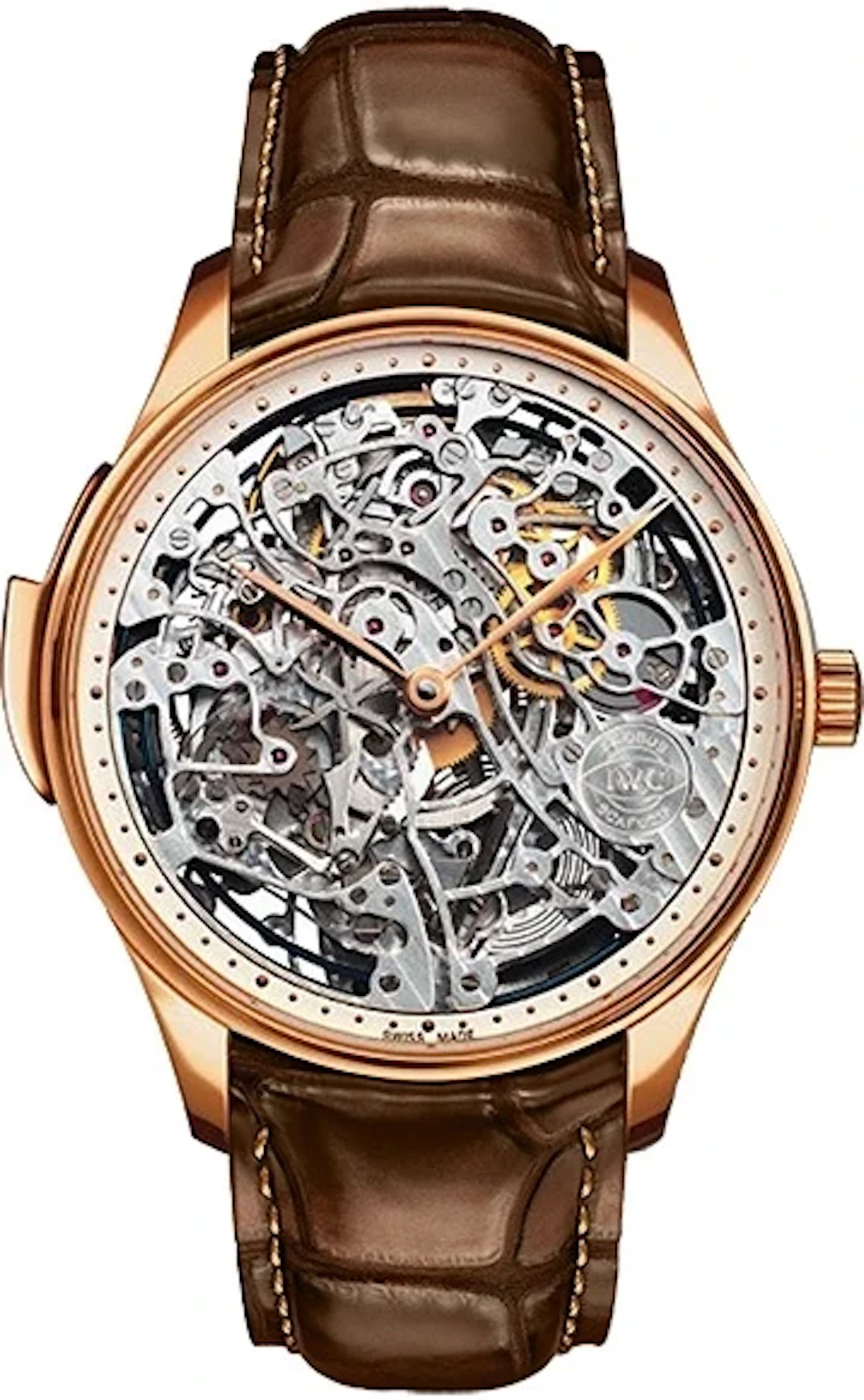 IWC Portuguese Minute Repeater Skeleton 18K Rose Gold Men's Watch