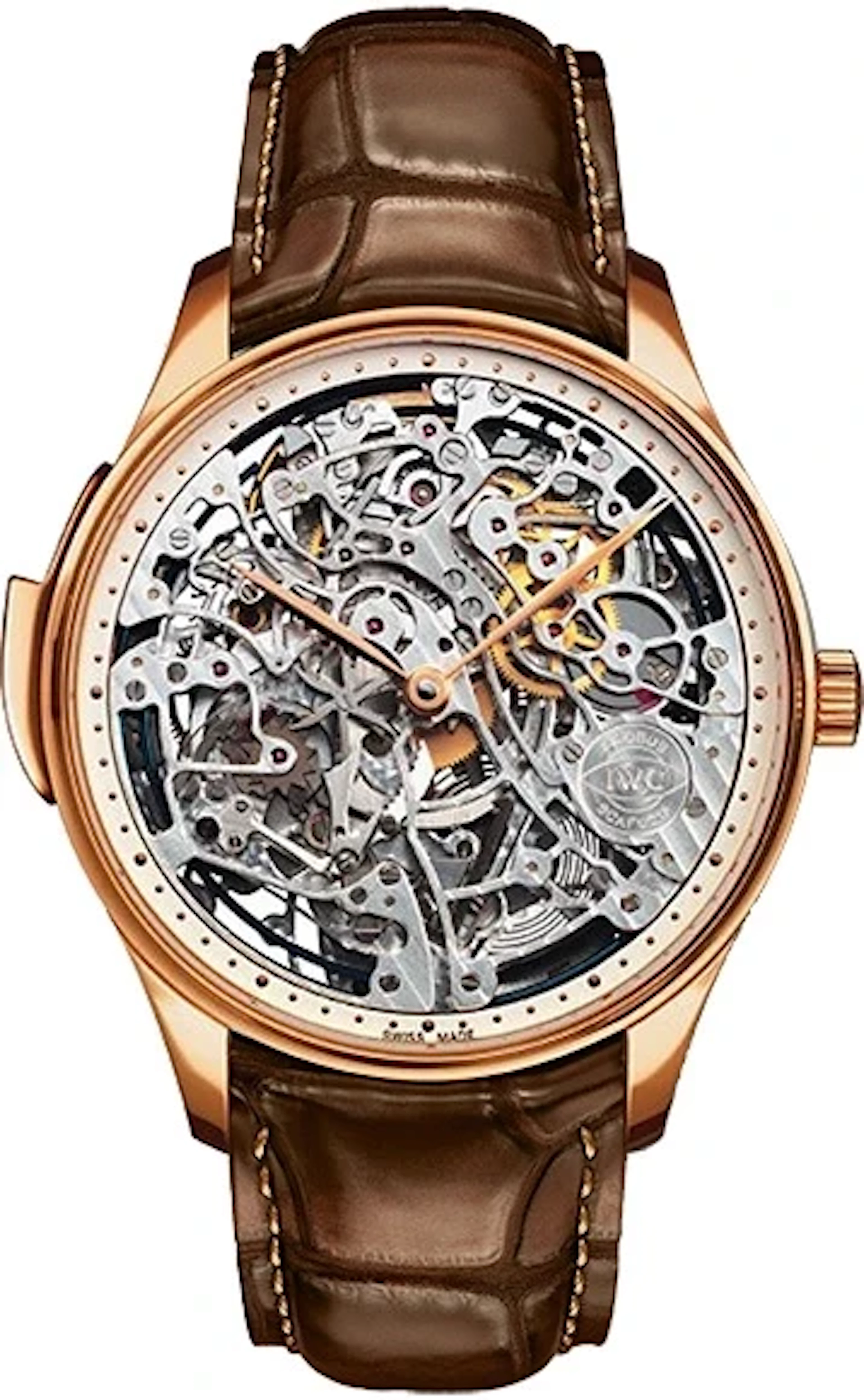 IWC Portuguese Minute Repeater Skeleton 18K Rose Gold Men's Watch