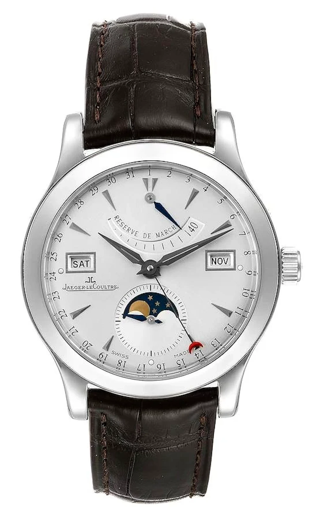 Jaeger-LeCoultre Master Calendar Stainless Steel Men's Watch