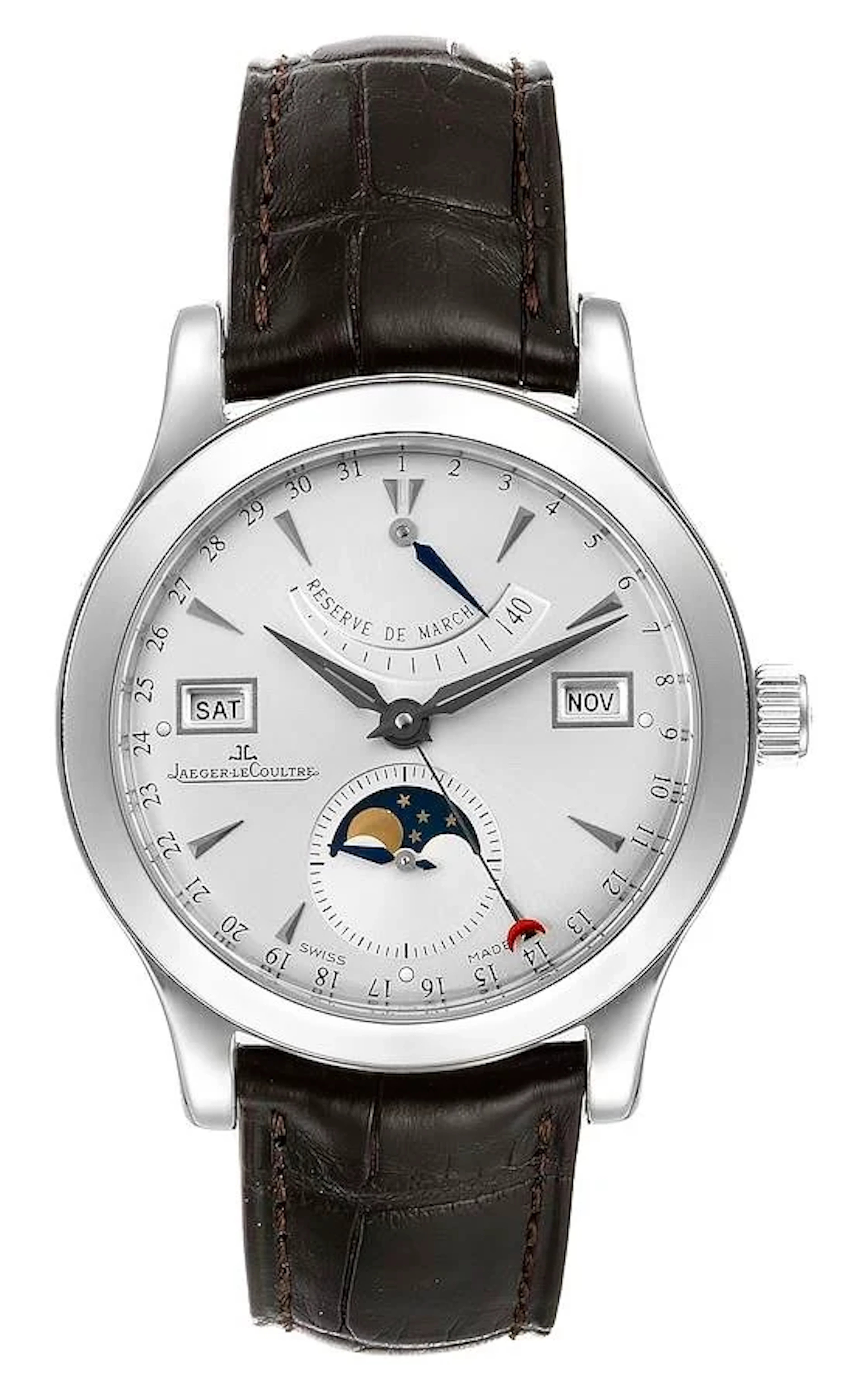 Jaeger-LeCoultre Master Calendar Stainless Steel Men's Watch