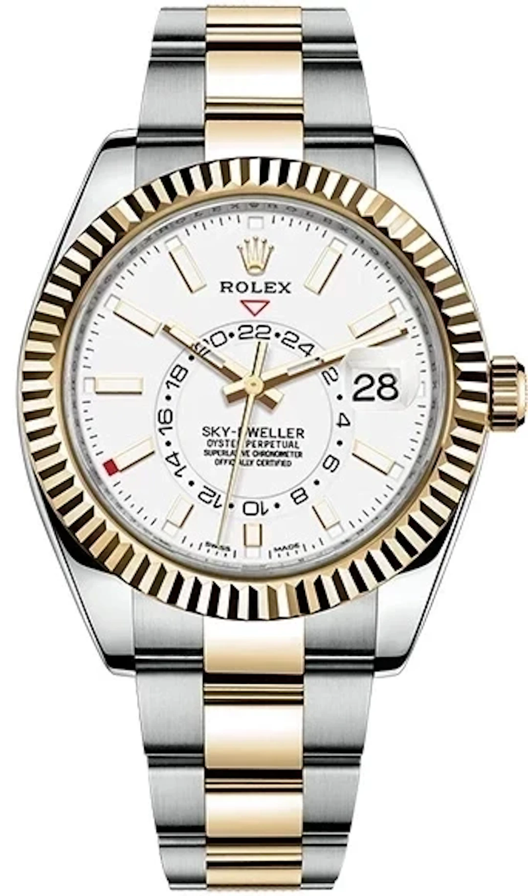 Rolex Sky-Dweller Stainless Steel & 18K Yellow Gold Men's Watch