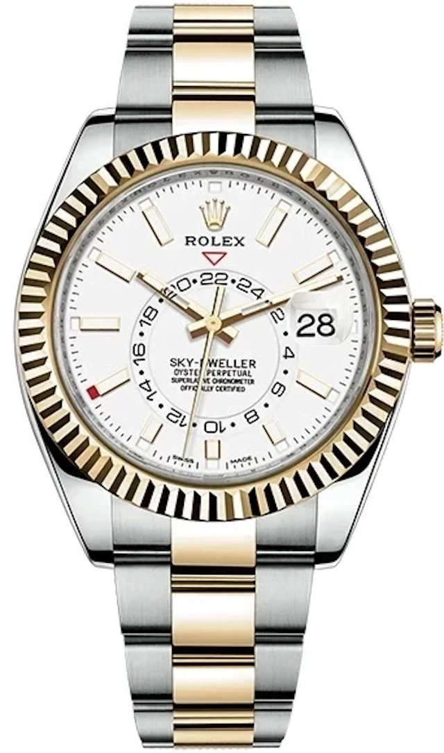 Rolex Sky-Dweller Stainless Steel & 18K Yellow Gold Men's Watch