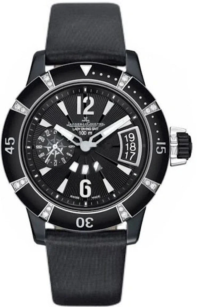 Jaeger-LeCoultre Master Compressor Ceramic & Diamonds Men’s Watch