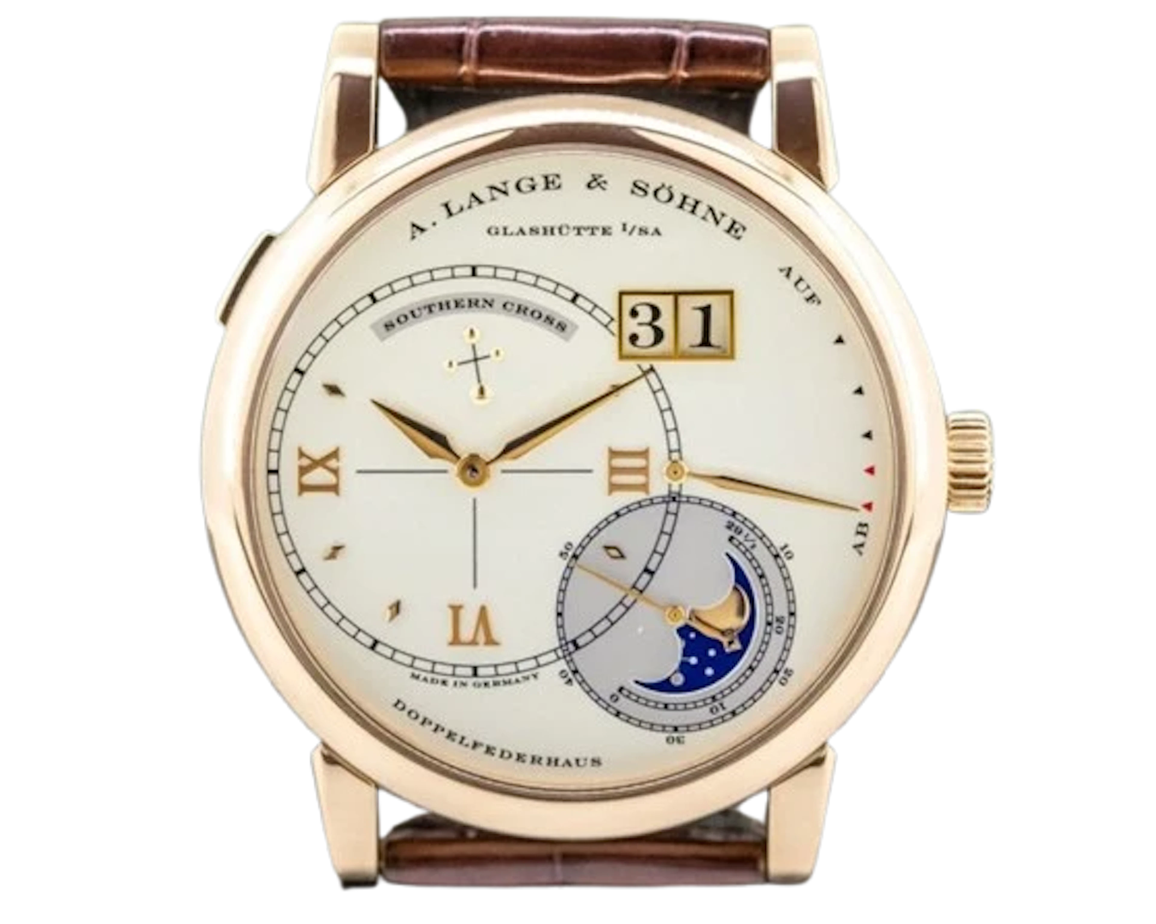 A. Lange & Söhne Lange 1 Luna Mundi 18K Rose & White Gold LIMITED Men’s Watch