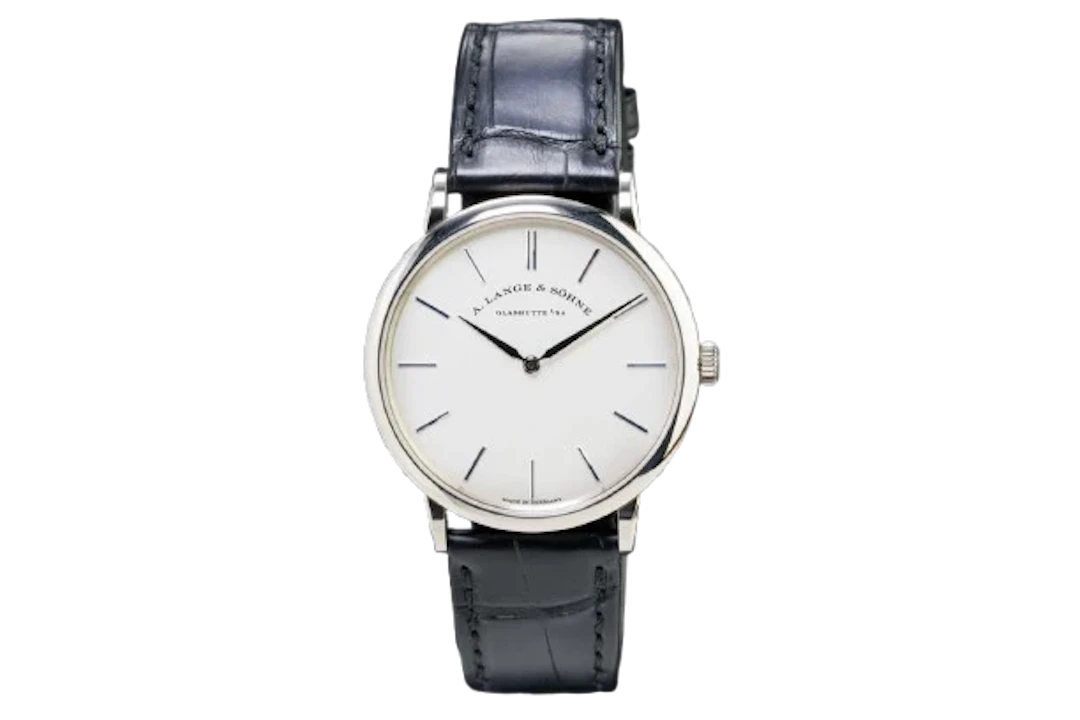 A. Lange & Söhne Saxonia 18K White Gold Men’s Watch