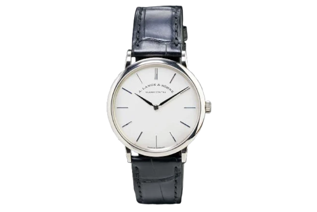 A. Lange & Söhne Saxonia 18K White Gold Men’s Watch