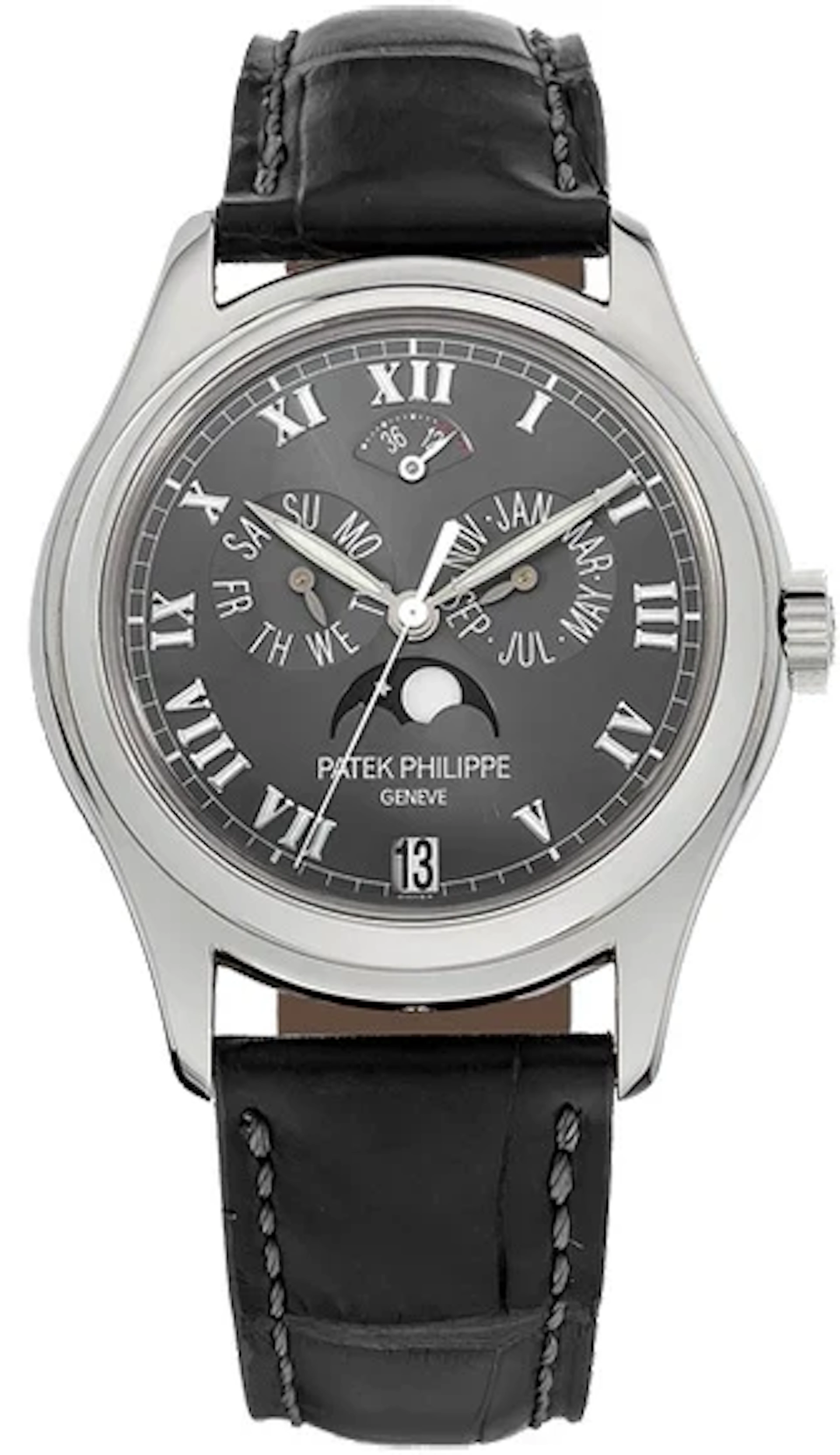 Patek Philippe Complications Annual Calendar Platinum Men’s Watch