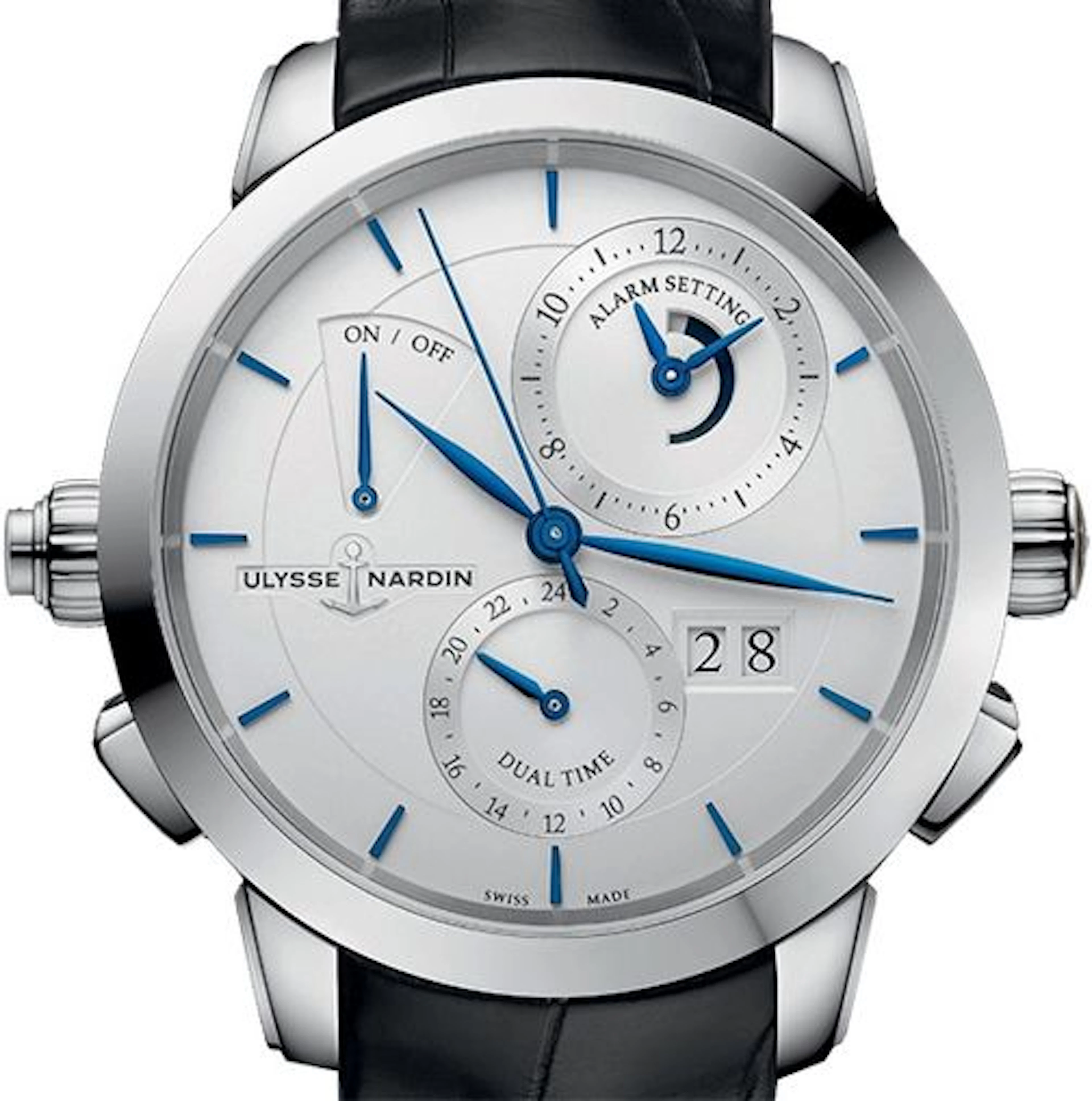 Ulysse Nardin Dual Time Clаssic Sonata Stainless Steel Men's Watch
