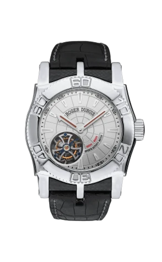 Roger Dubuis EasyDiver Tourbillon Stainless Steel & 18K White Gold Mens Watch