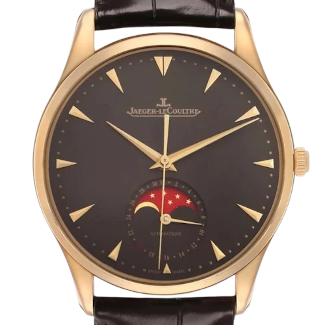 Jaeger-LeCoultre Master Ultra Thin Moon 18K Rose Gold Men’s Watch