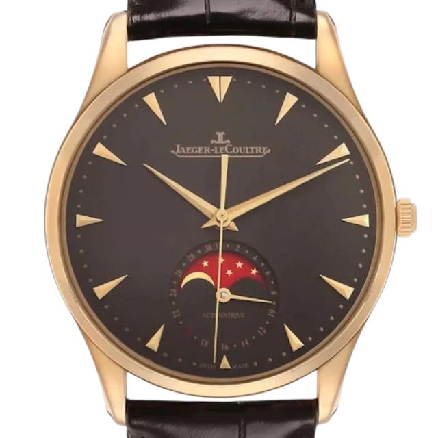 Jaeger-LeCoultre Master Ultra Thin Moon 18K Rose Gold Men’s Watch