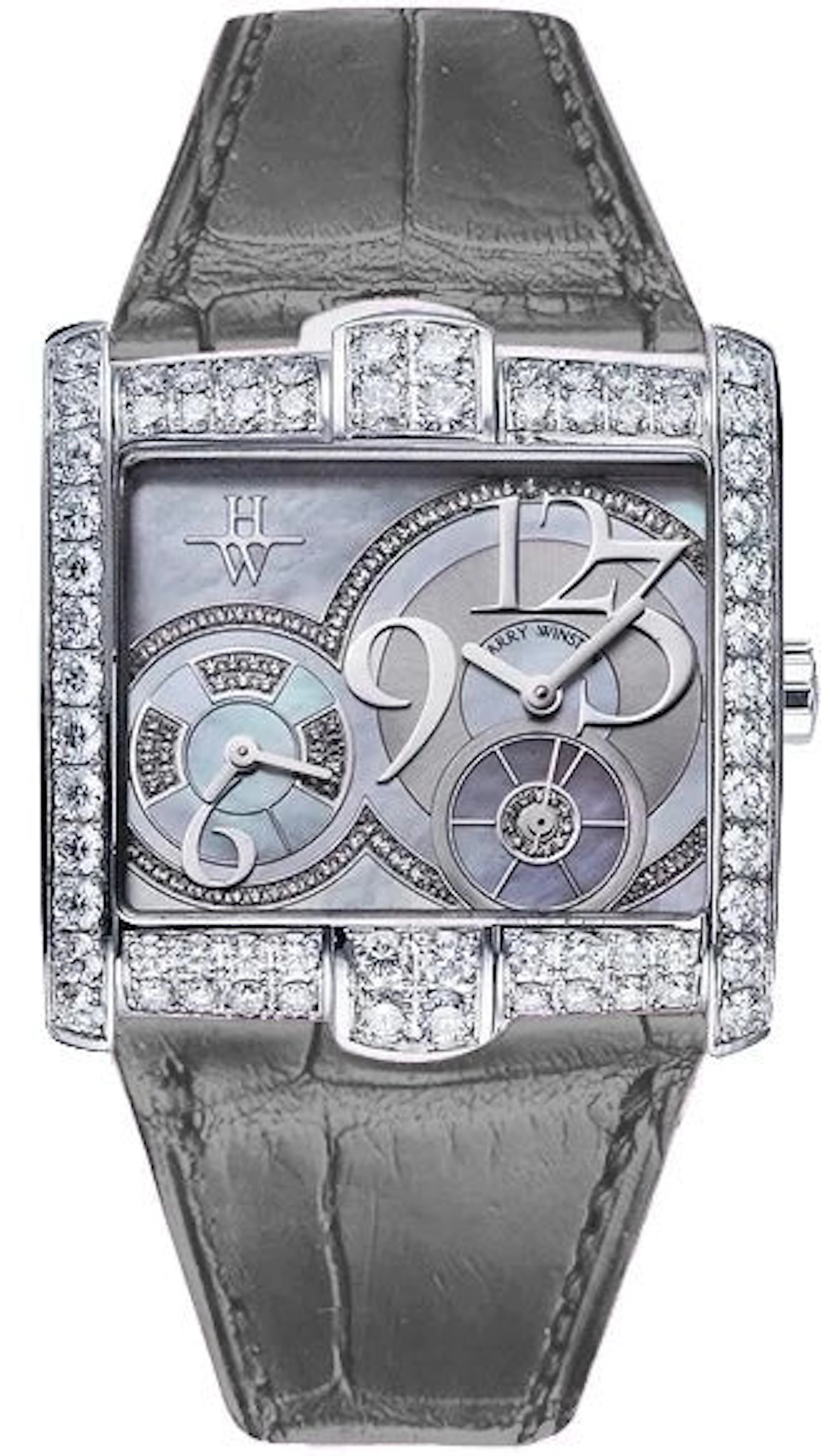 Harry Winston Avenue 18K White Gold & Diamonds Lady's Watch