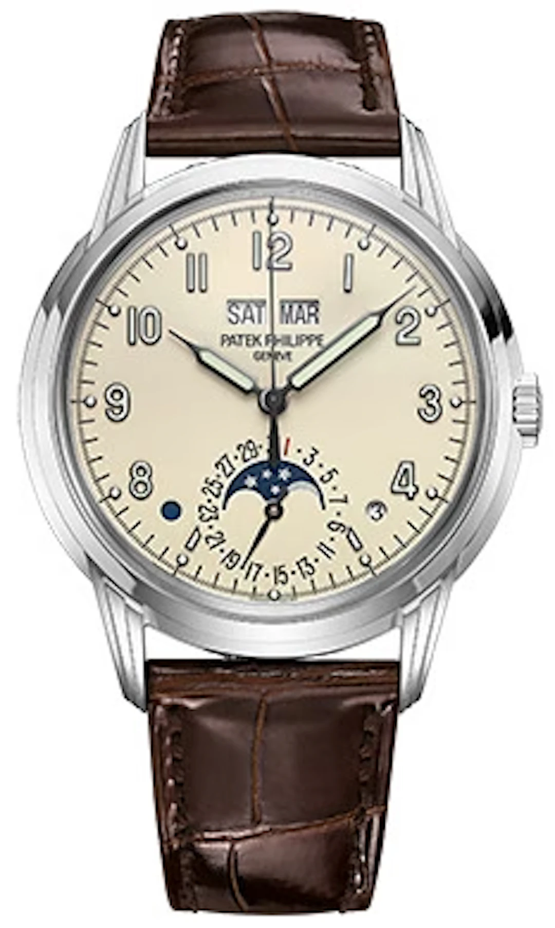 Patek Philippe Grand Complications Perpetual Calendar 18K White Gold