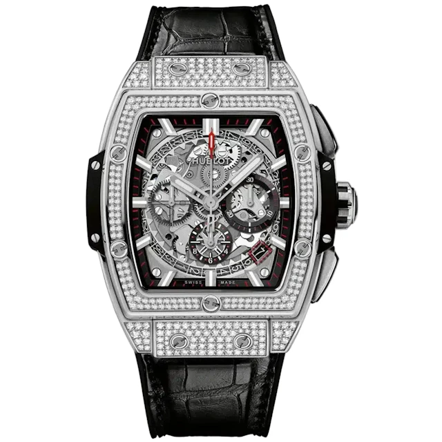 Hublot Spirit of Big Bang Chronograph Titanium Diamond Men's Watch