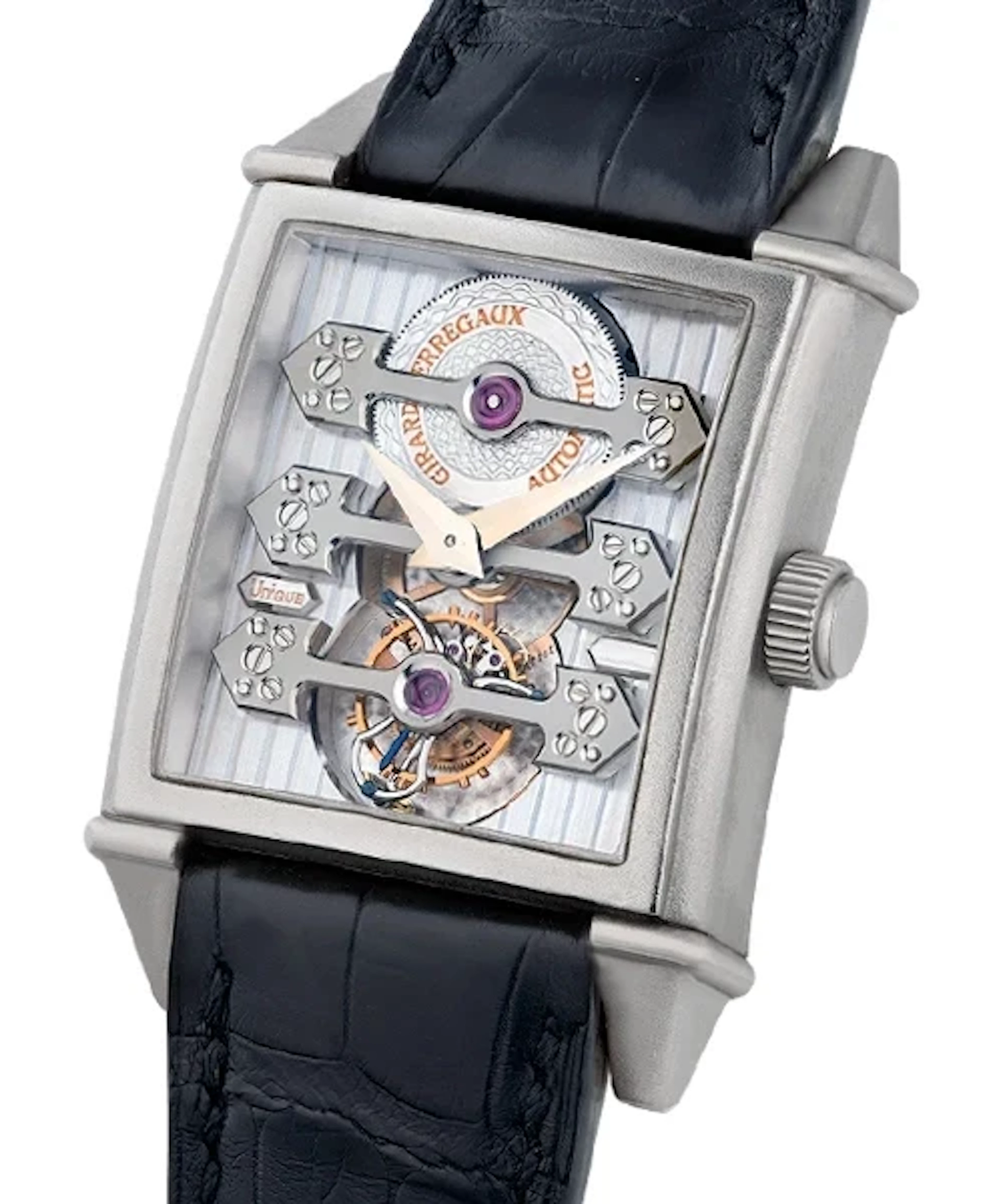 Girard Perregaux Haute Horlogerie Vintage 1945 Tourbillon Platinum Men's Watch