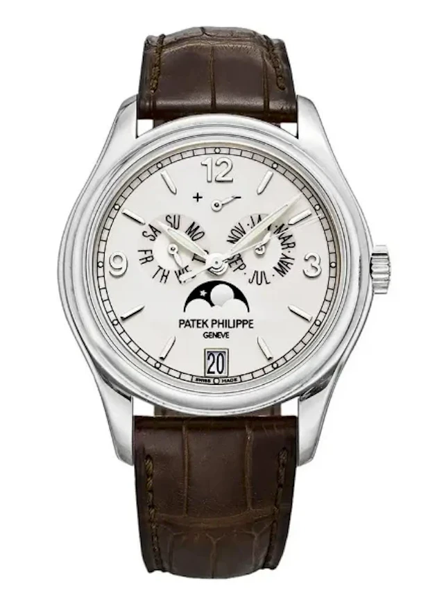 Patek Philippe Complicated Annual Calendar 18K White Gold Men's Watch