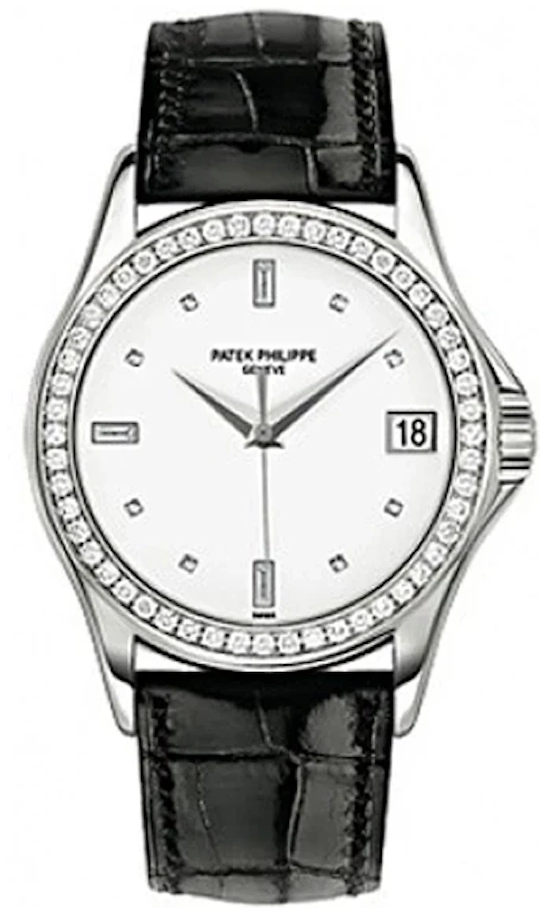 Patek Philippe Calatrava 18K White Gold Lady’s Watch