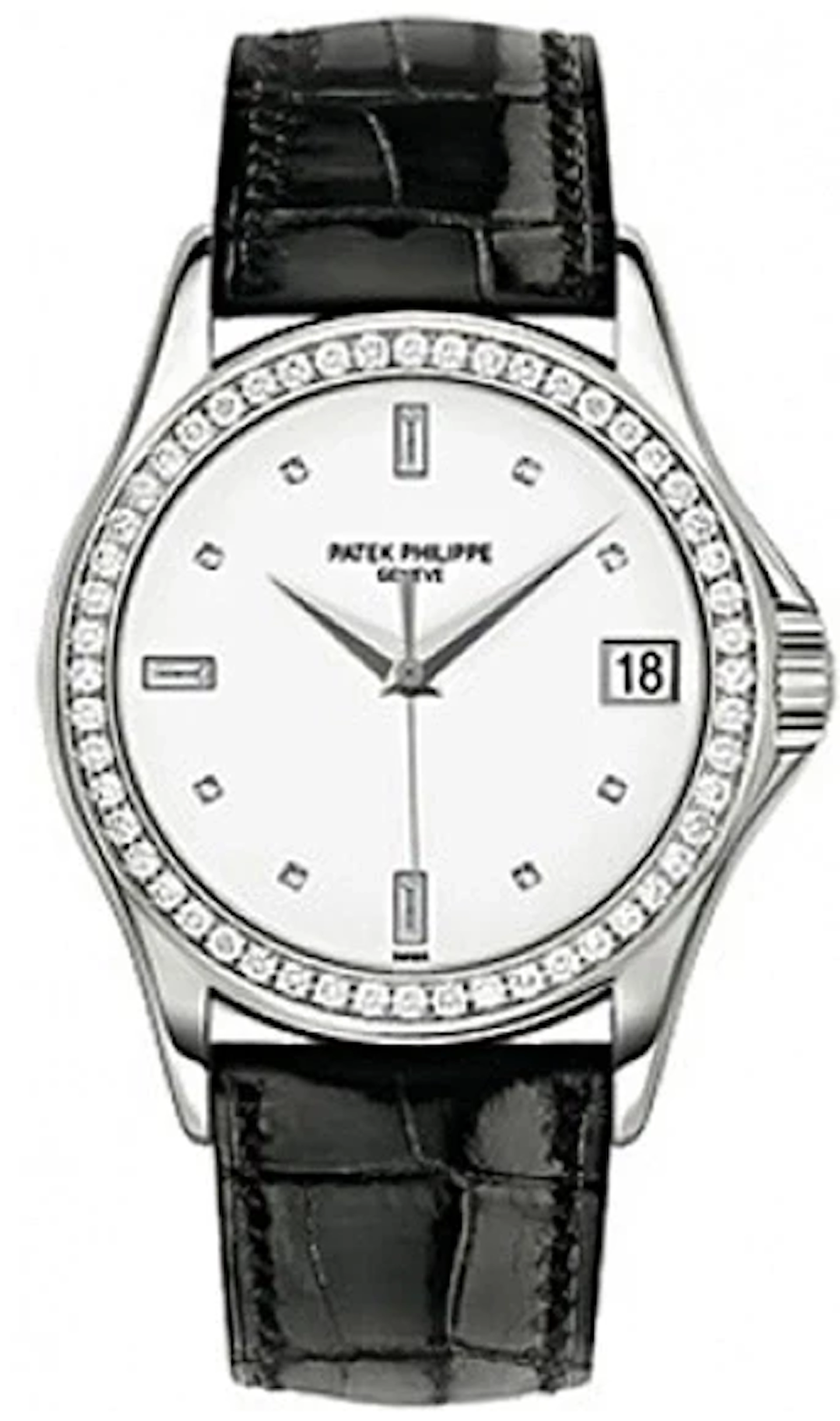 Patek Philippe Calatrava 18K White Gold Lady’s Watch