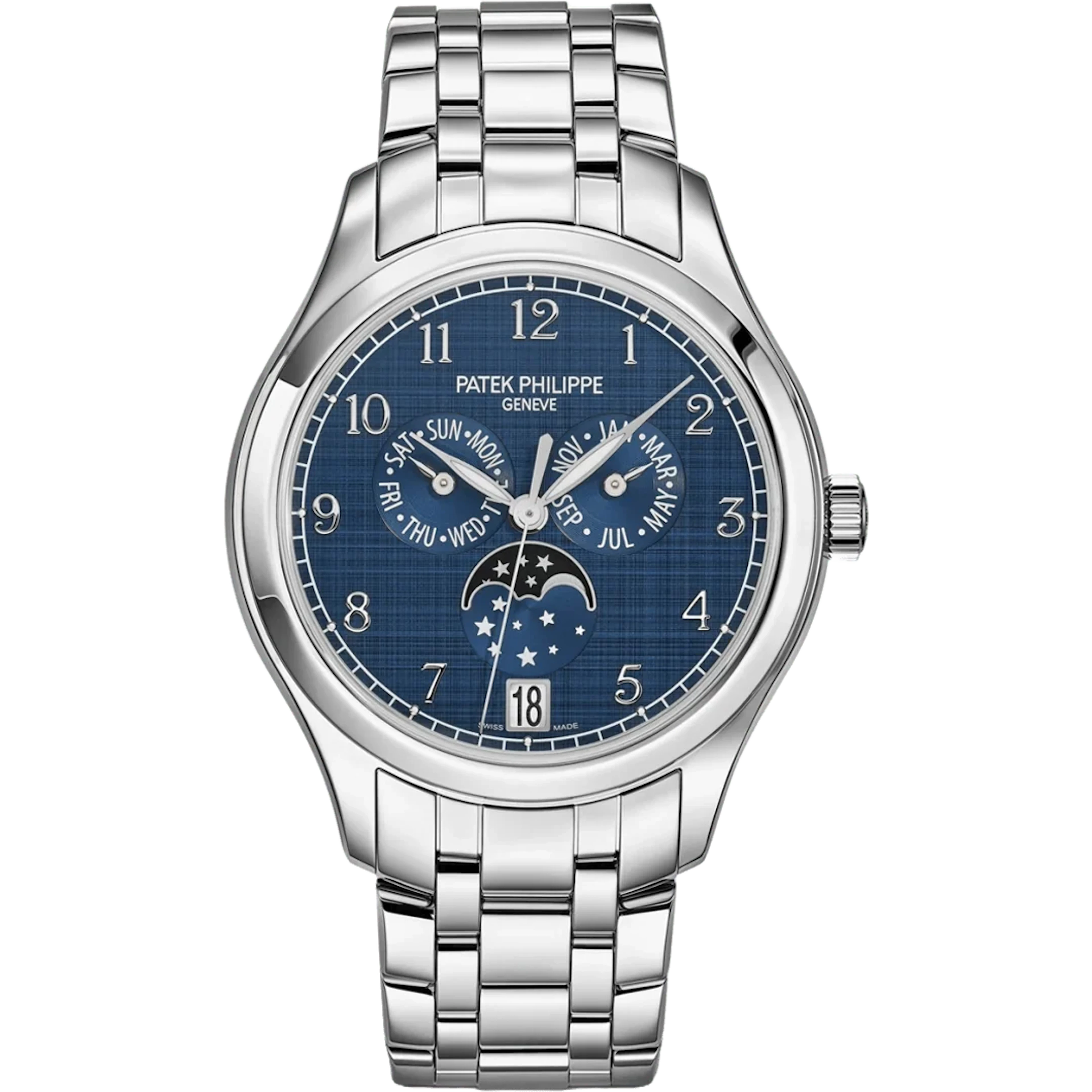 Patek Philippe Complications Annual Calendar Stainless Steel Men’s Watch