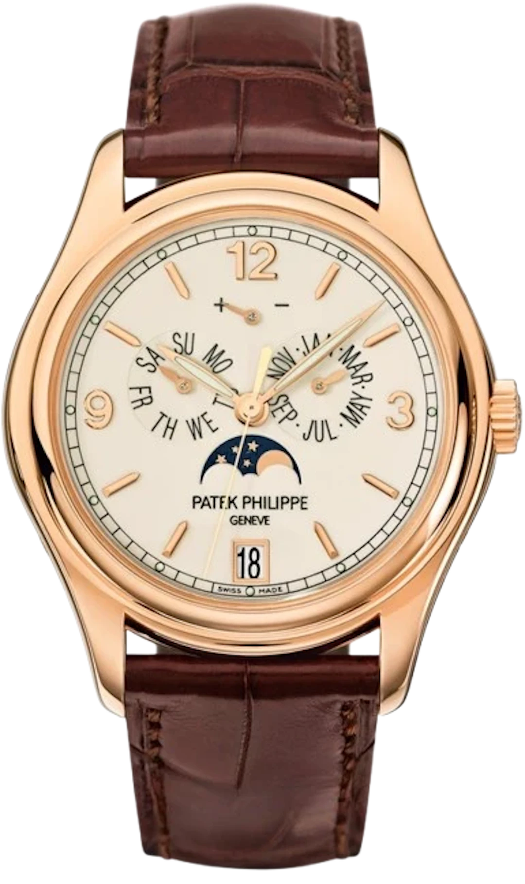 Patek Philippe Annual Calendar 18K Rose Gold Men’s Watch