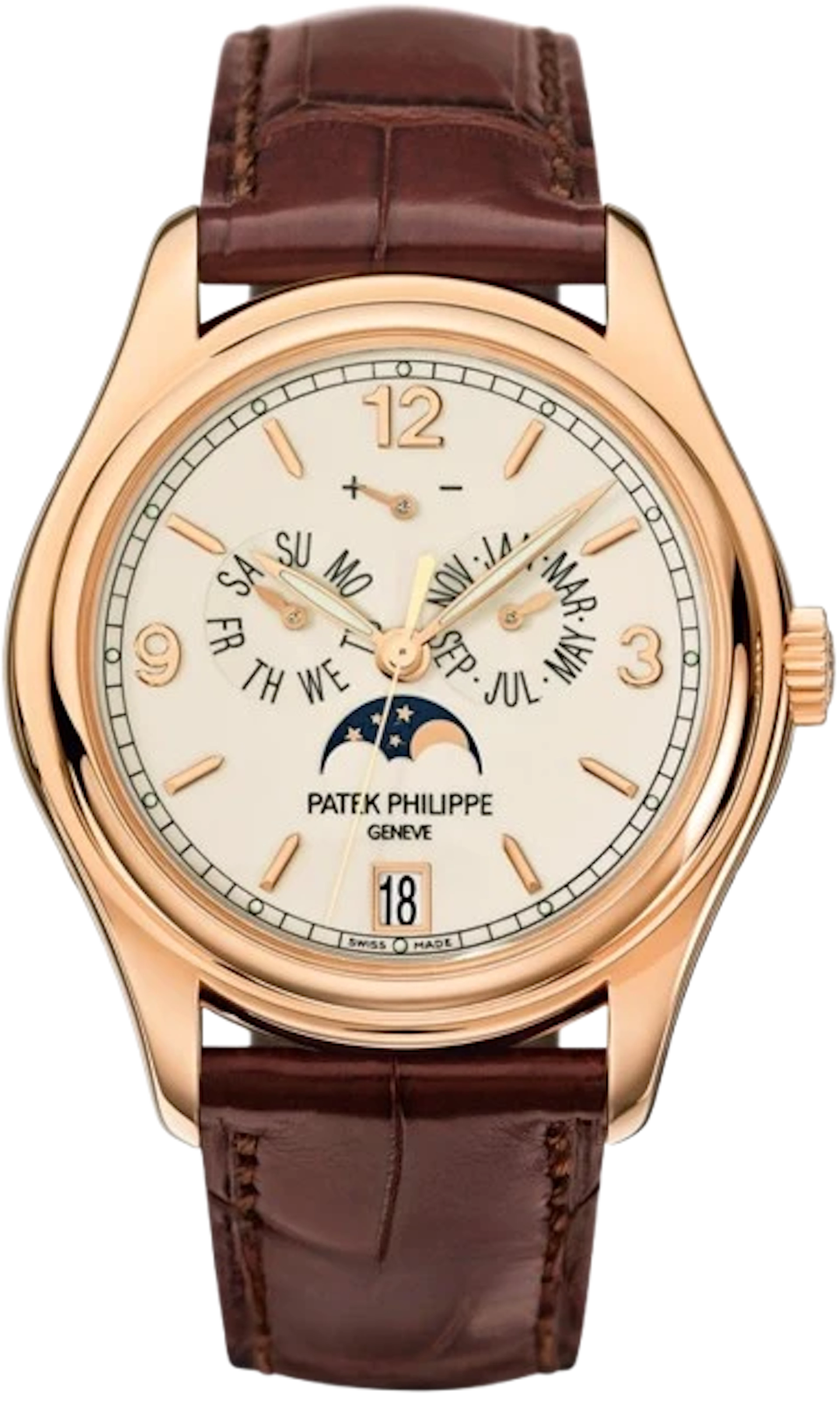 Patek Philippe Annual Calendar 18K Rose Gold Men’s Watch