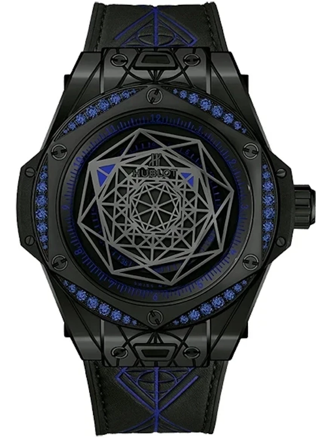 Hublot Big Bang Sang Bleu Ceramic Men's Watch