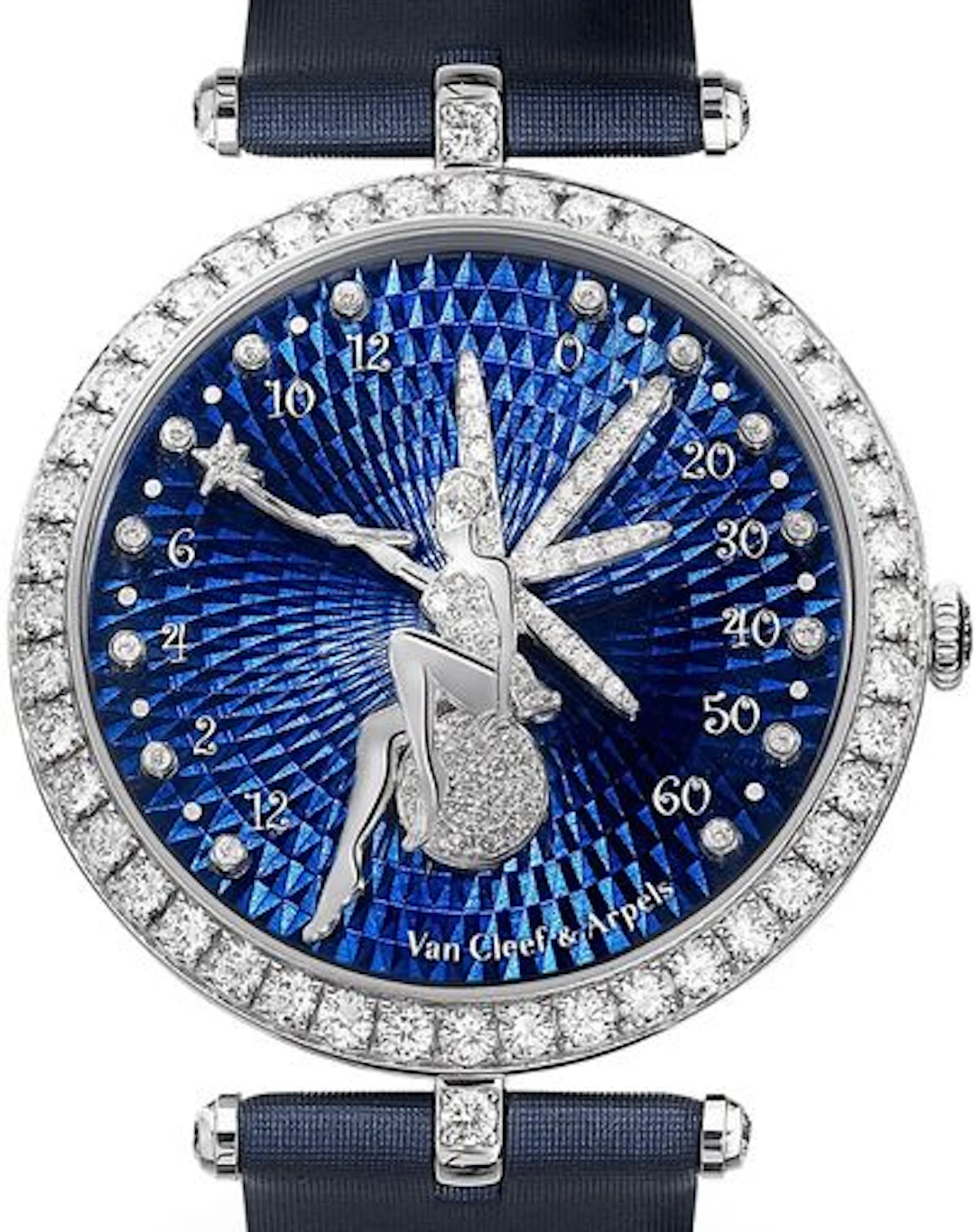 Van Cleef & Arpels Poetic Complications Arpels Feerie 18K White Gold