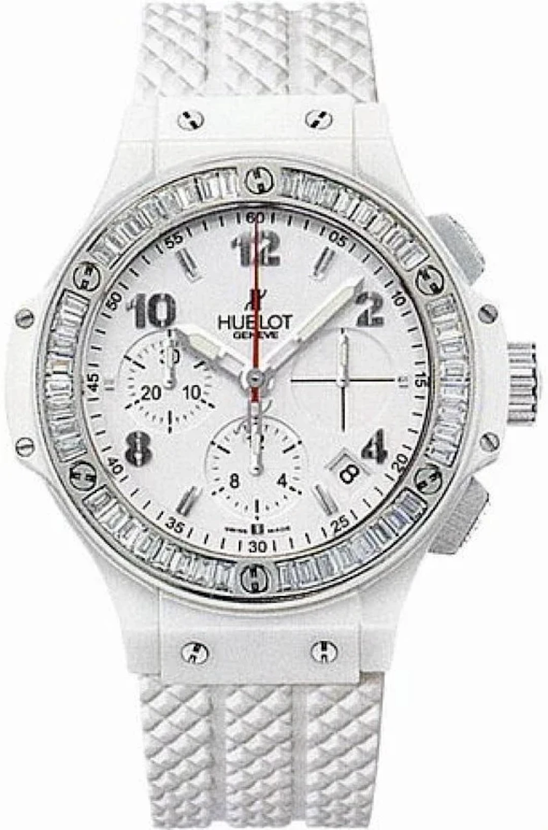 Hublot Big Bang White Ceramic & Diamonds Lady's Watch