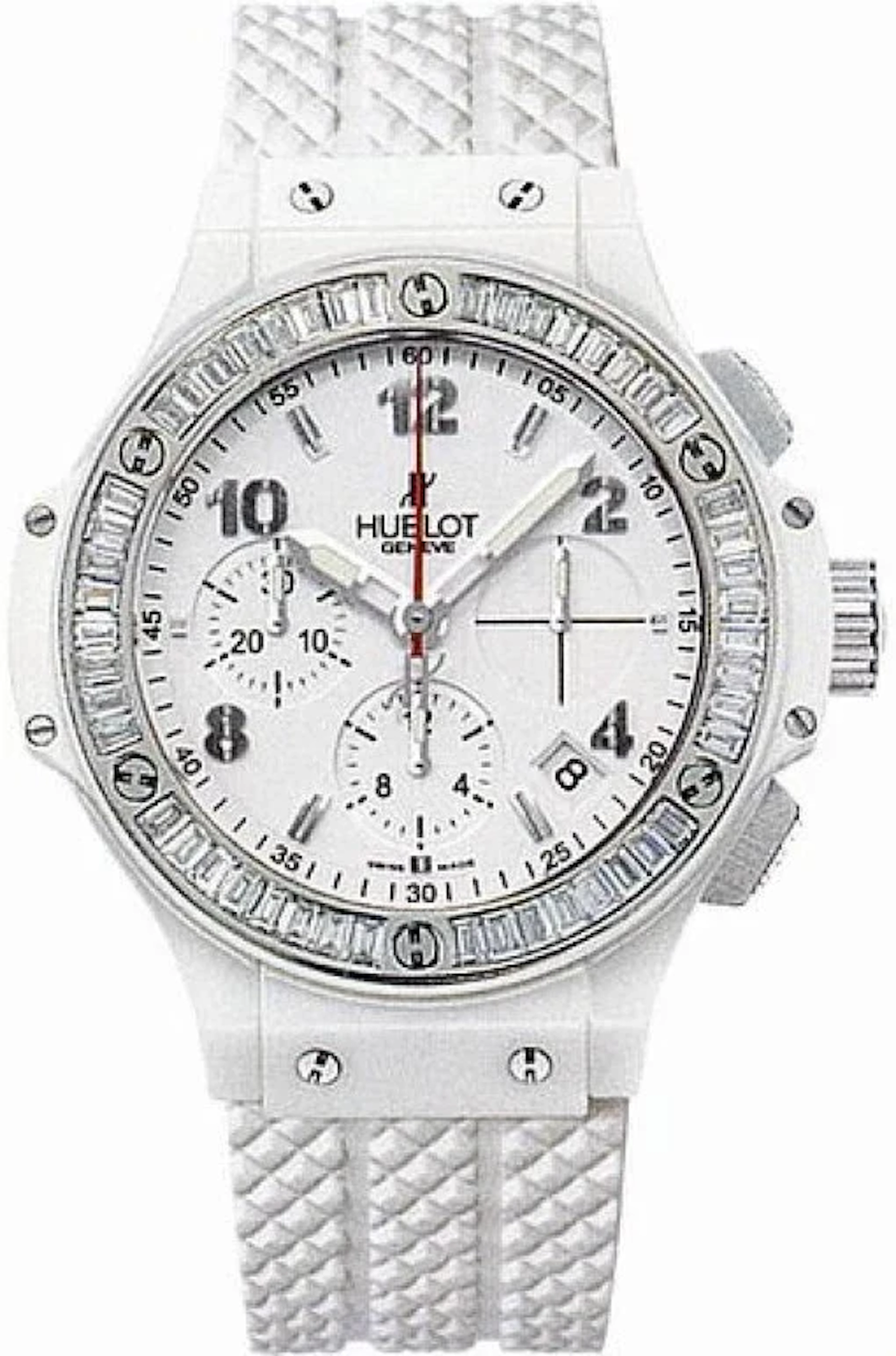 Hublot Big Bang White Ceramic & Diamonds Lady's Watch