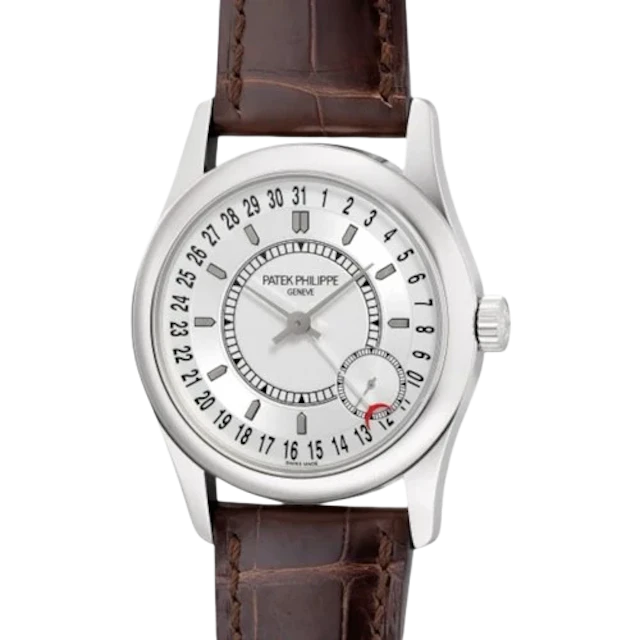 Patek Philippe Calatrava 18K White Gold Men’s Watch