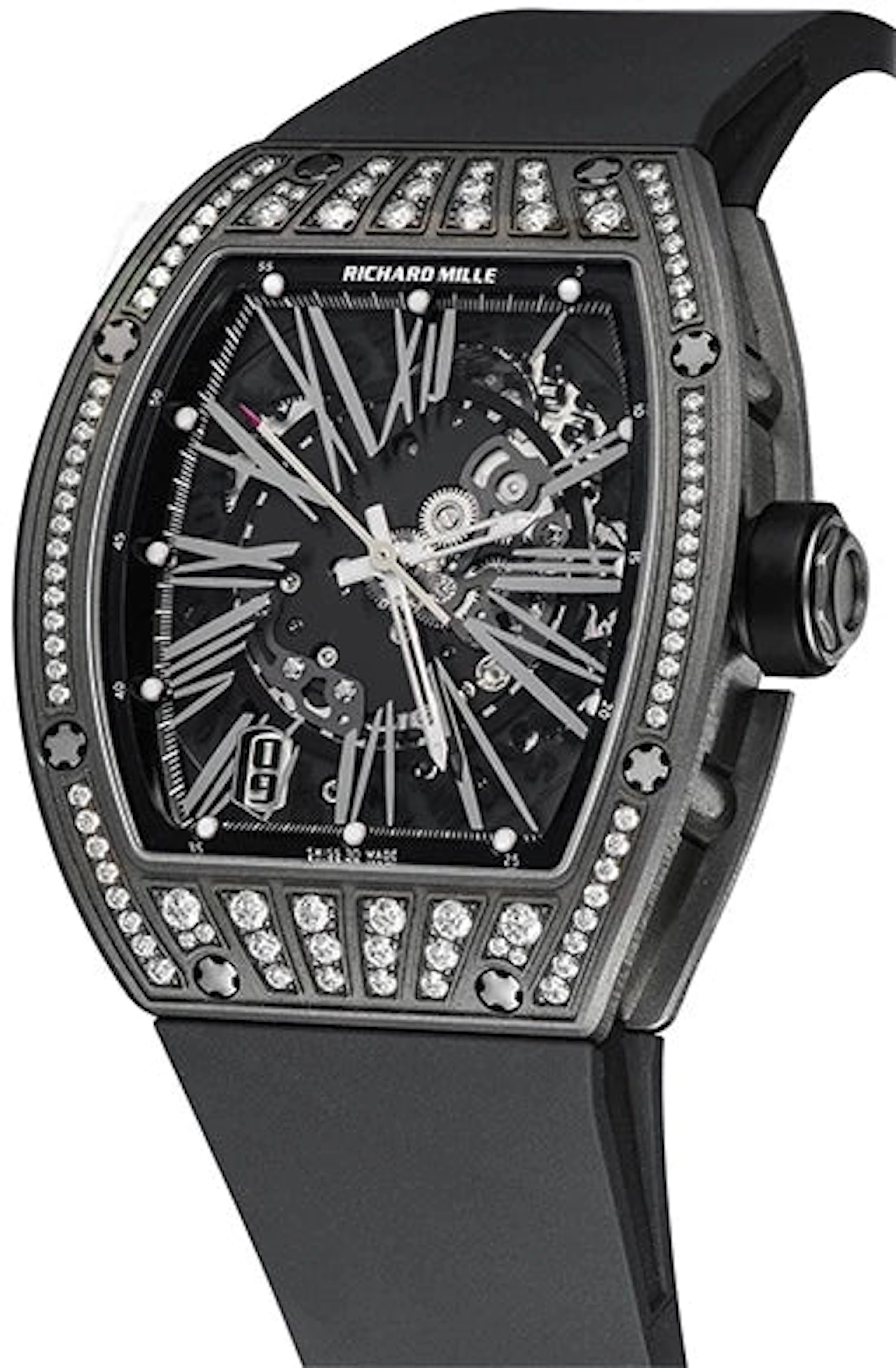 Richard Mille RM 023 Titanium & Diamonds Men's Watch
