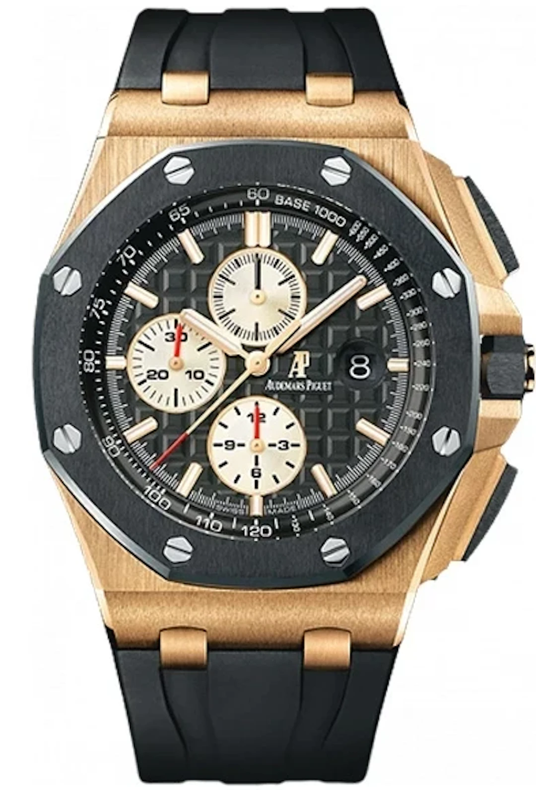 Audemars Piguet Royal Oak Offshore Chronograph 18K Rose Gold Men's Watch