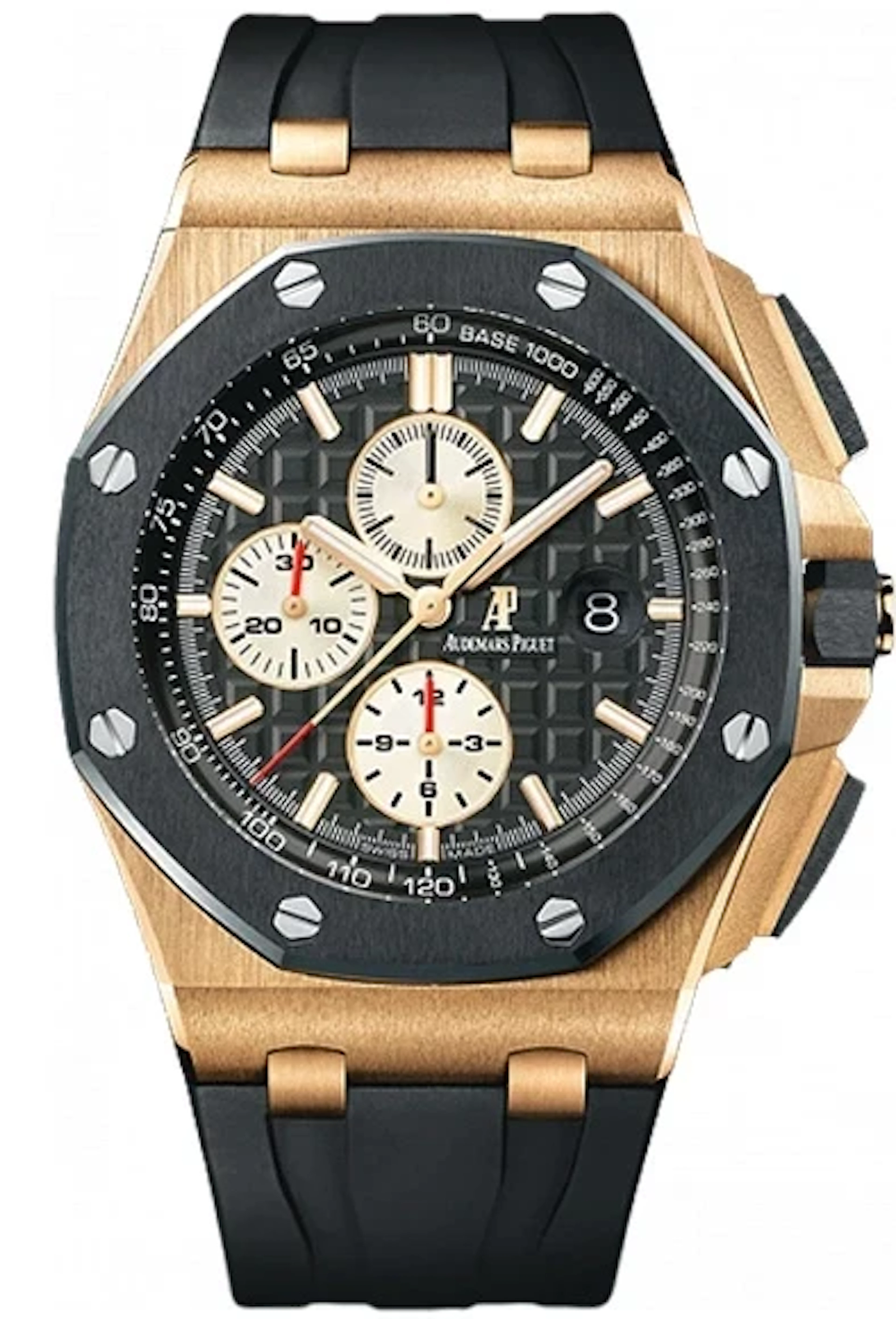 Audemars Piguet Royal Oak Offshore Chronograph 18K Rose Gold Men's Watch