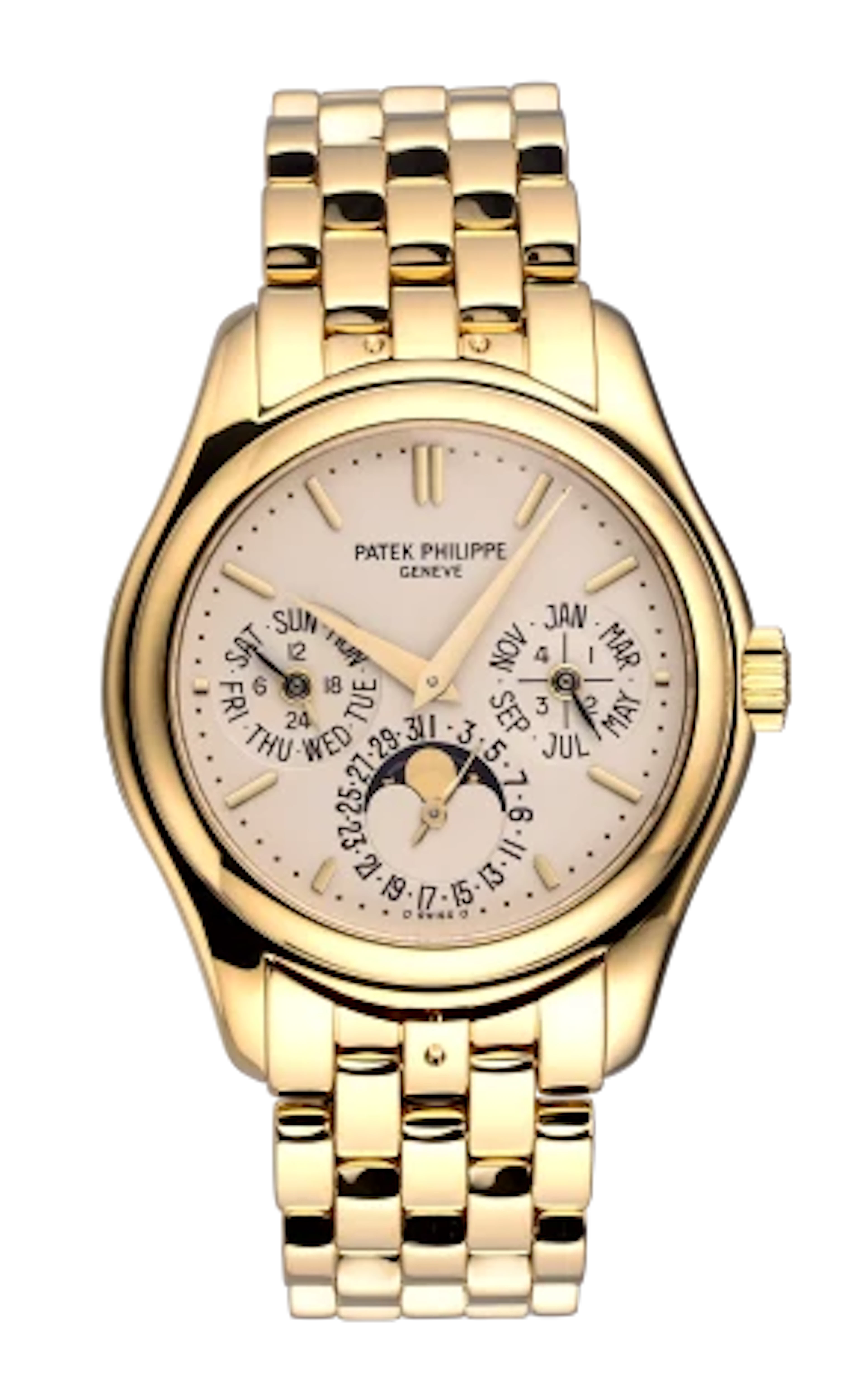 Patek Philippe Grand Complications Perpetual Calendar 18K Yellow Gold