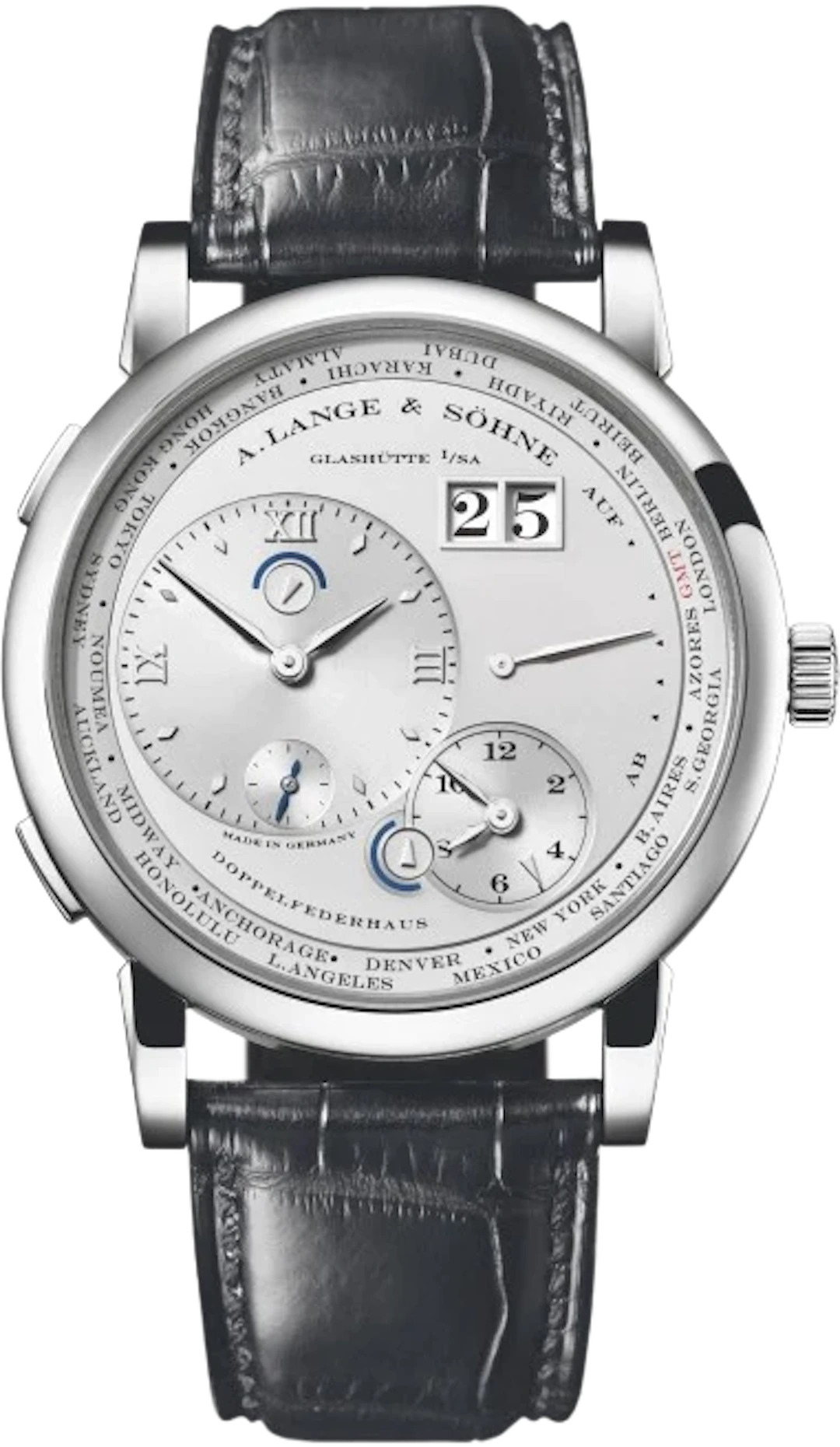A. Lange & Söhne Lange 1 Time Zone Platinum Men’s Watch