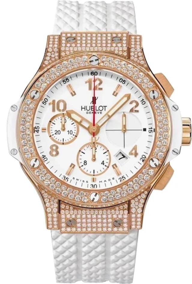 Hublot Big Bang 18K Rose Gold & Diamond Lady's Watch