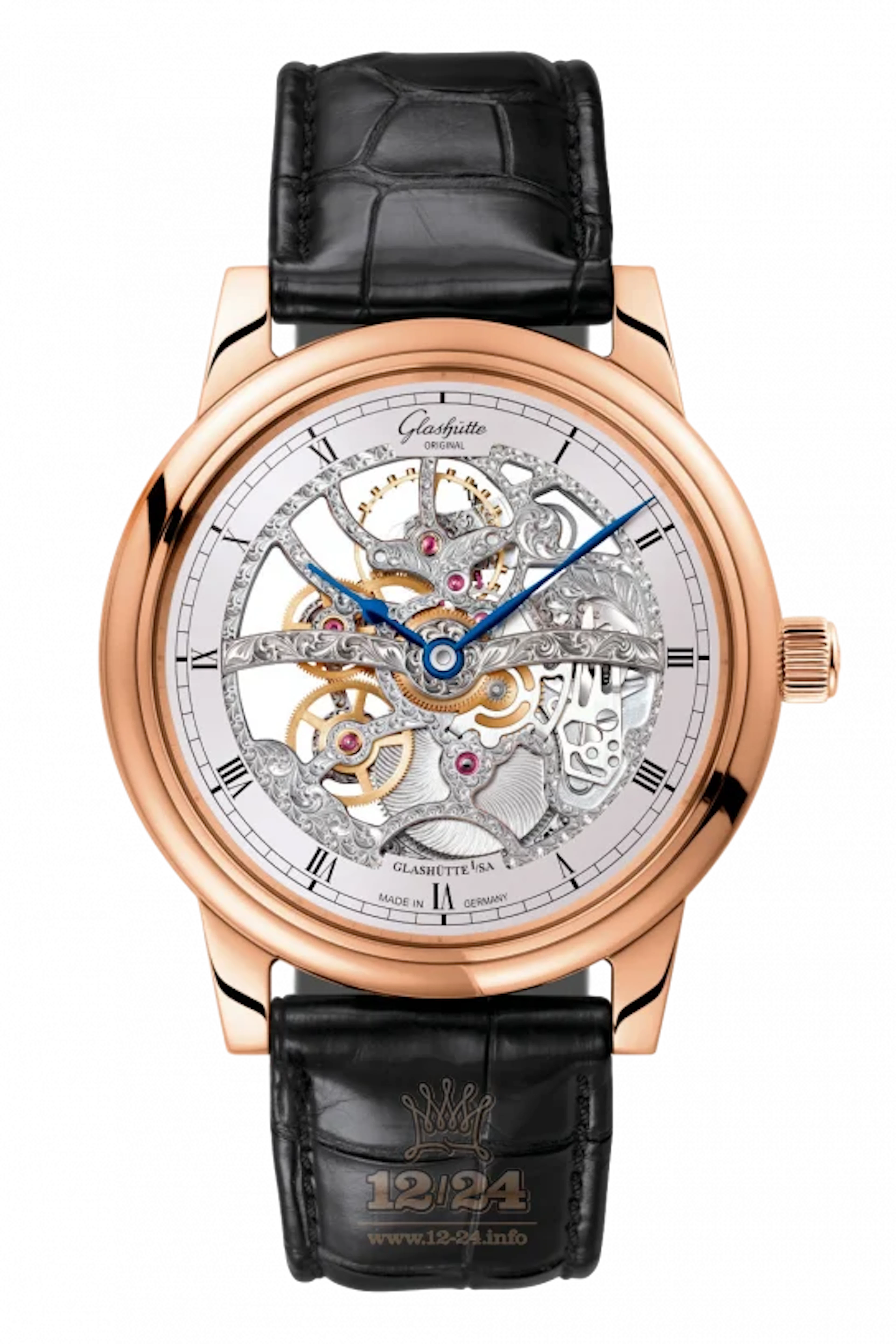 Glashütte Original Senator Manual Winding Skeletonised Edition 18K