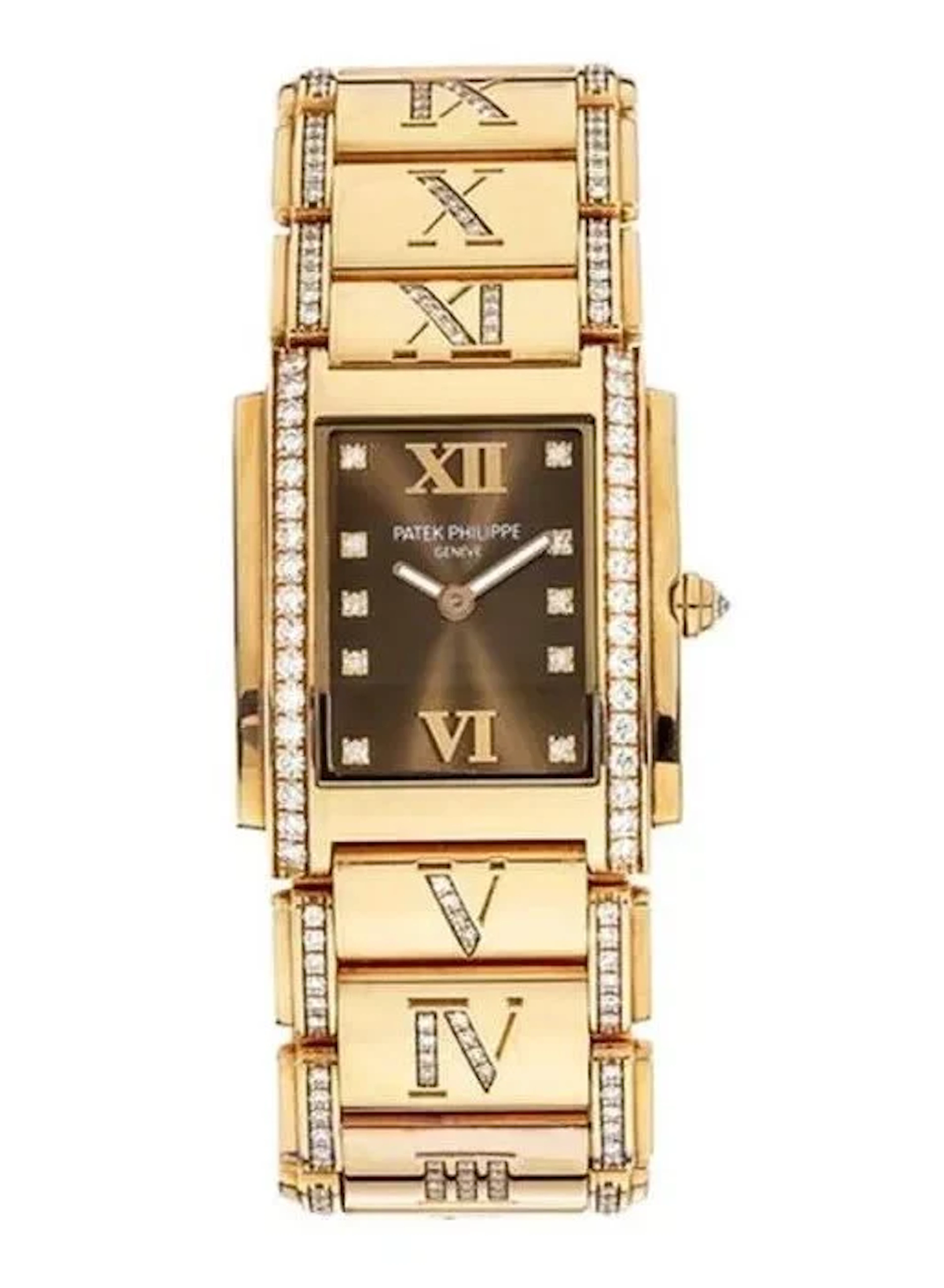 Patek Philippe Twenty 4 18K Rose Gold & Diamonds Ladies Watch