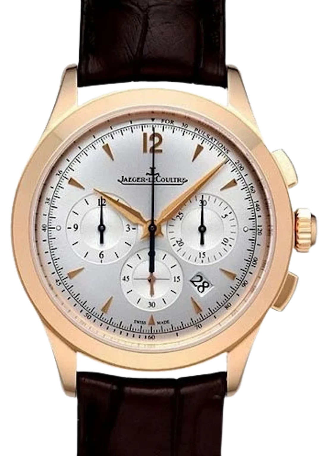 Jaeger-LeCoultre Master Control Chronograph 18K Rose Gold Men’s Watch