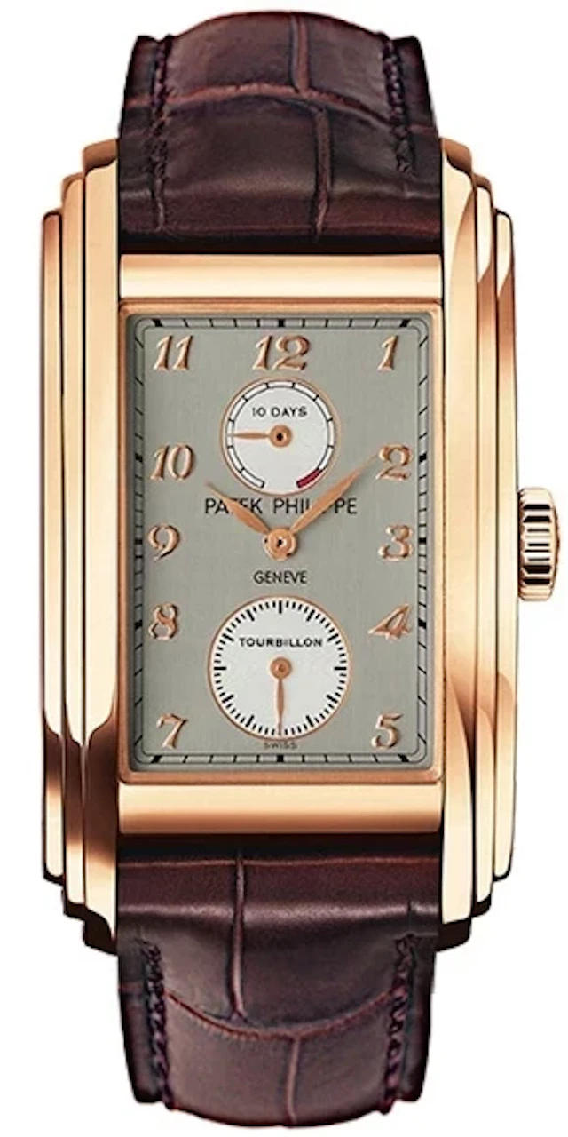 Patek Philippe Grand Complications 10 Day Tourbillon 18K Rose Gold Men's Watch