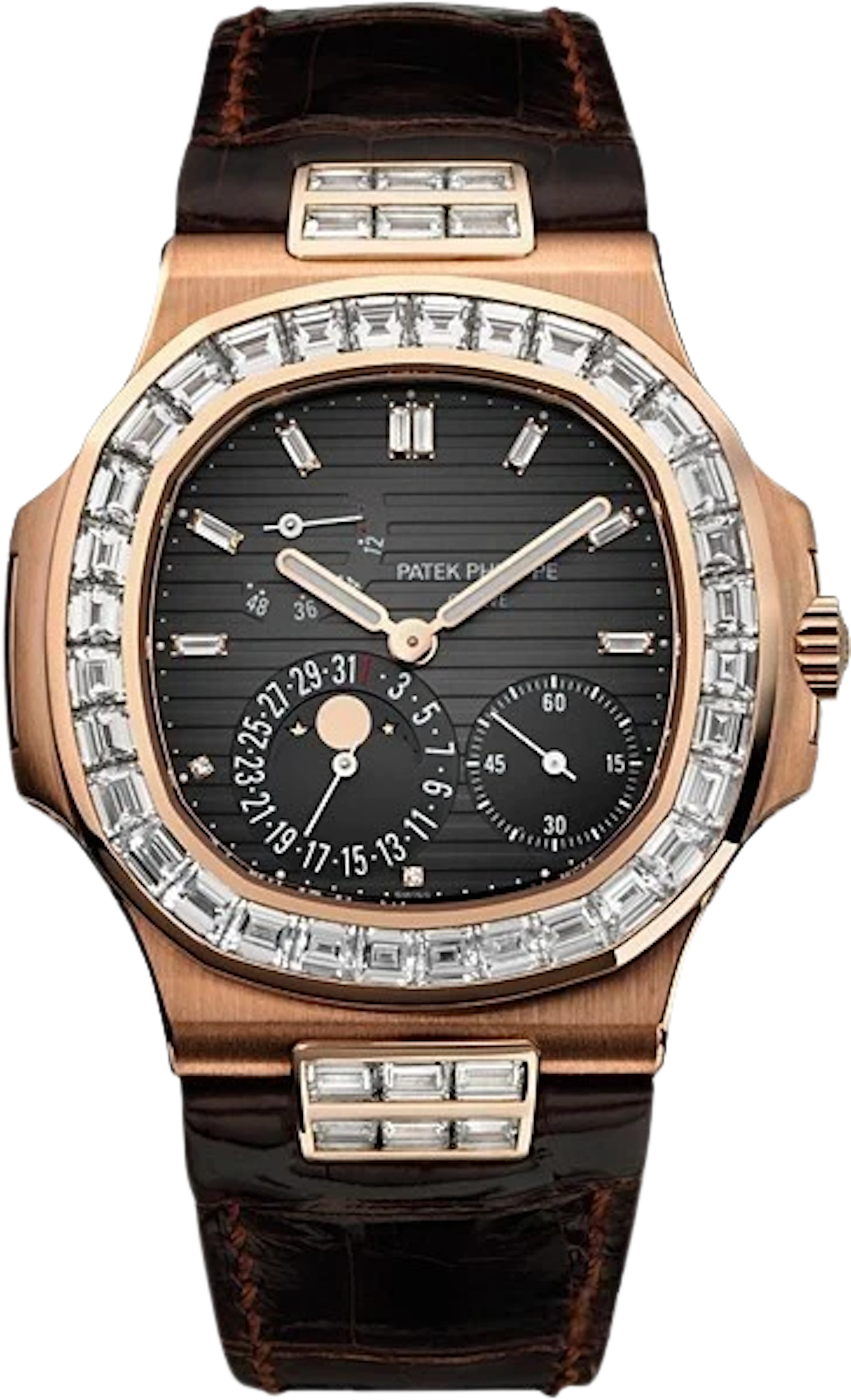 Patek Philippe Nautilus 18K Rose Gold Men’s Watch