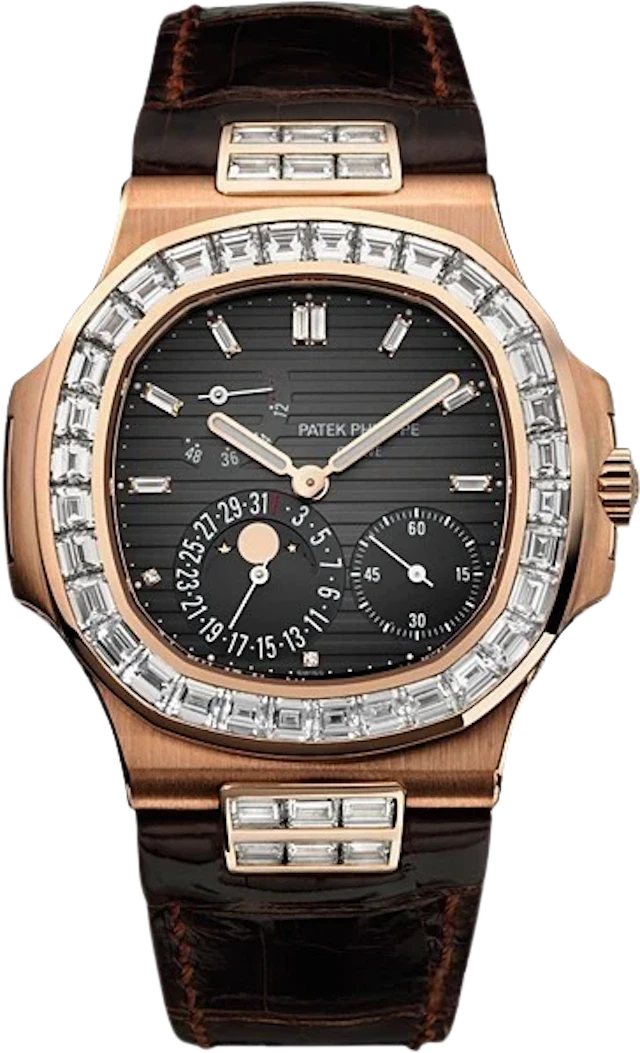 Patek Philippe Nautilus 18K Rose Gold Men’s Watch