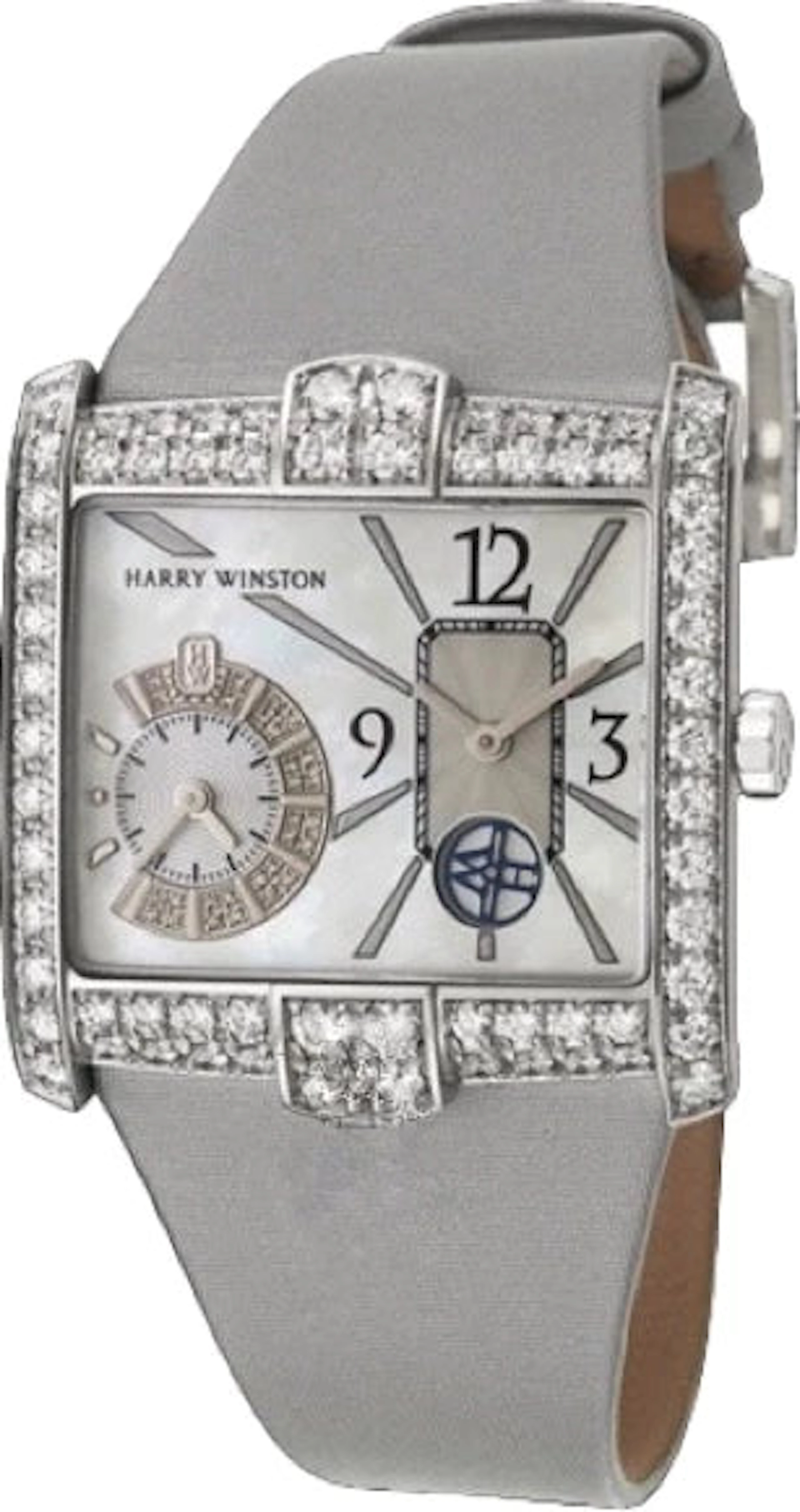 Harry Winston Avenue 18K White Gold & Diamonds Lady's Watch
